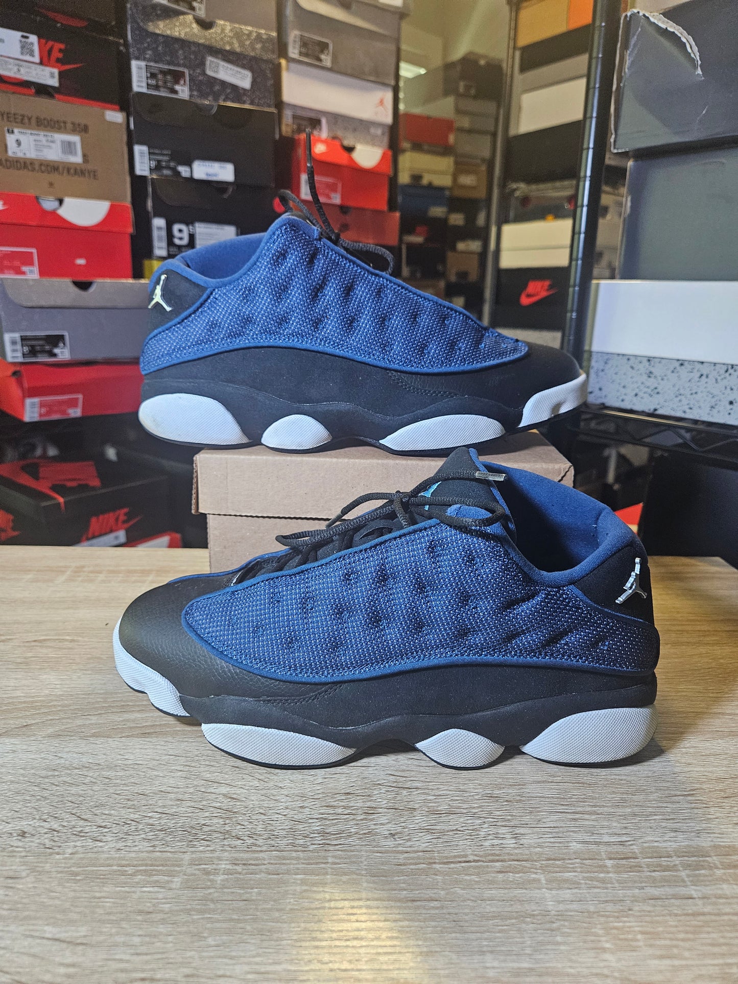 Size 10 - AJ 13 Retro 2017 Low Brave Blue