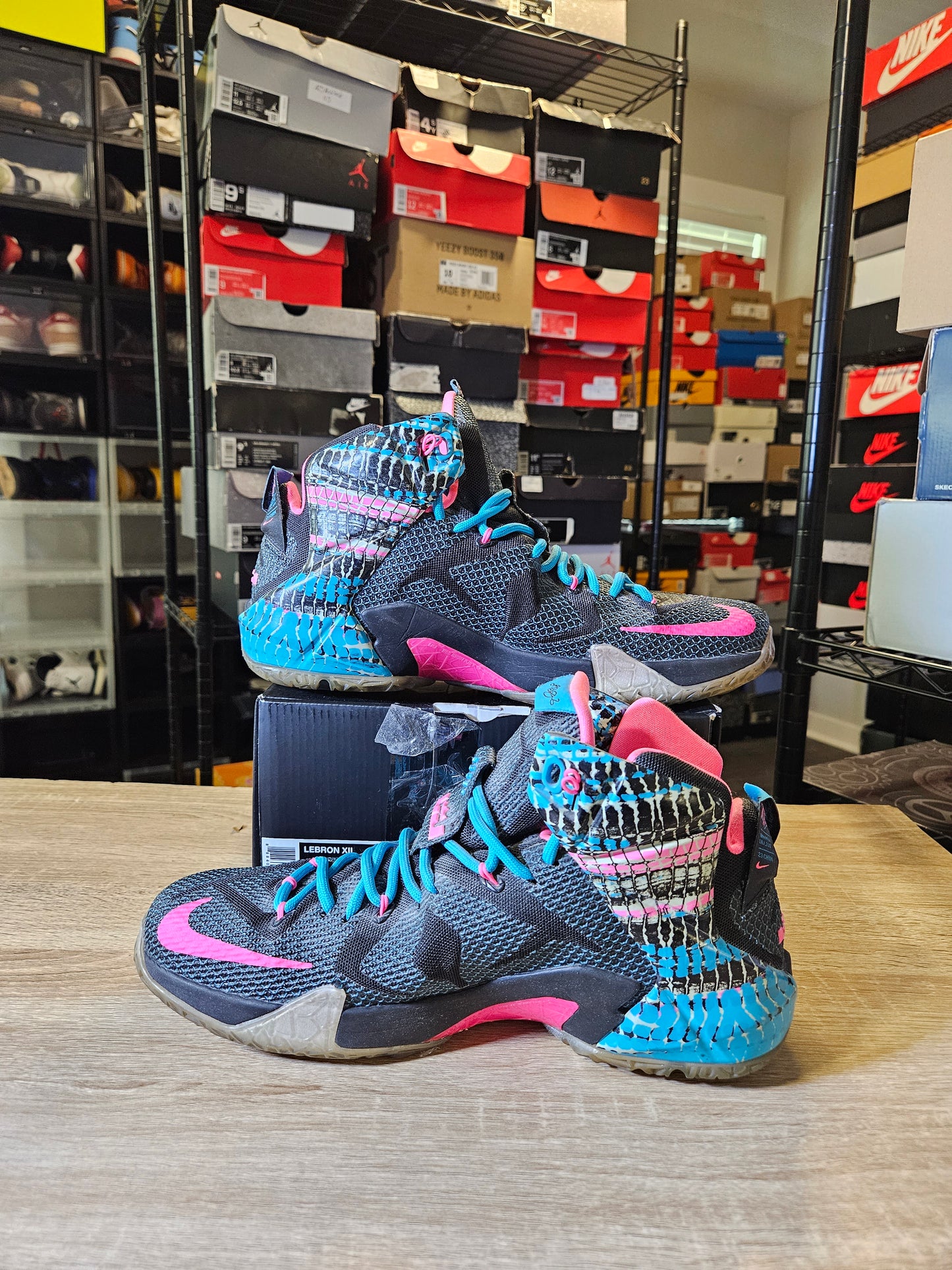 Size 9.5 - LeBron 12 23 Chromosomes