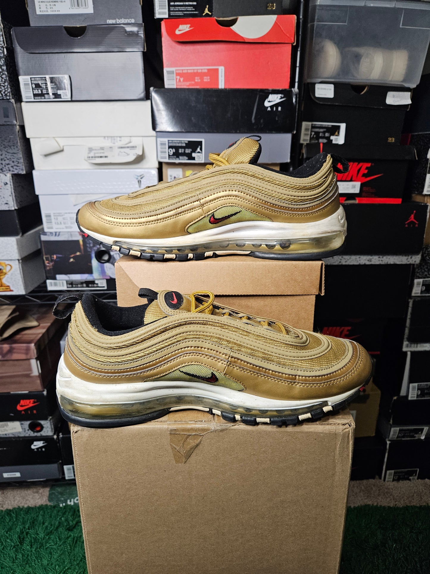 Size 11 - Air Max 97 OG QS Metallic Gold