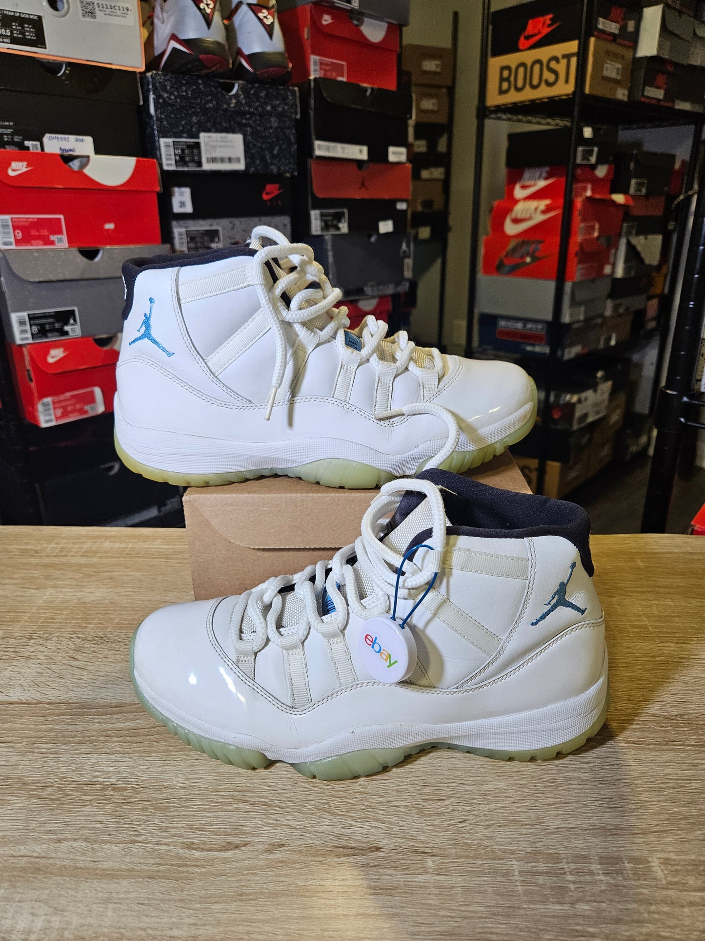 Size 9.5 - AJ 11 Retro High Legend Blue