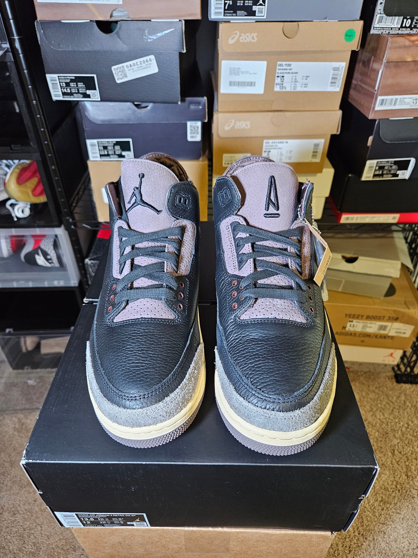 Size 13.5W/12M - A Ma Maniére x Air Jordan 3 Retro While You Were Sleeping
