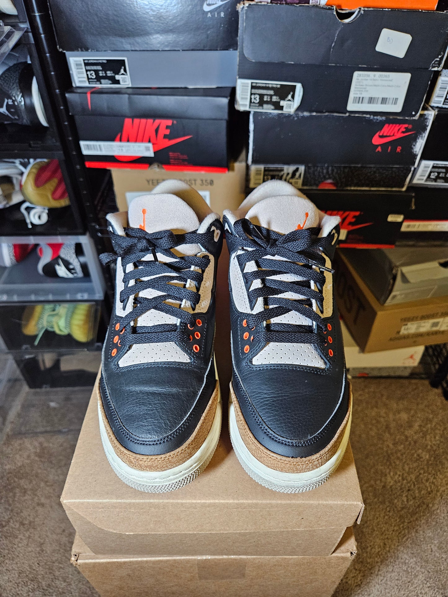 Size 9 - AJ 3 Retro Mid Desert Elephant