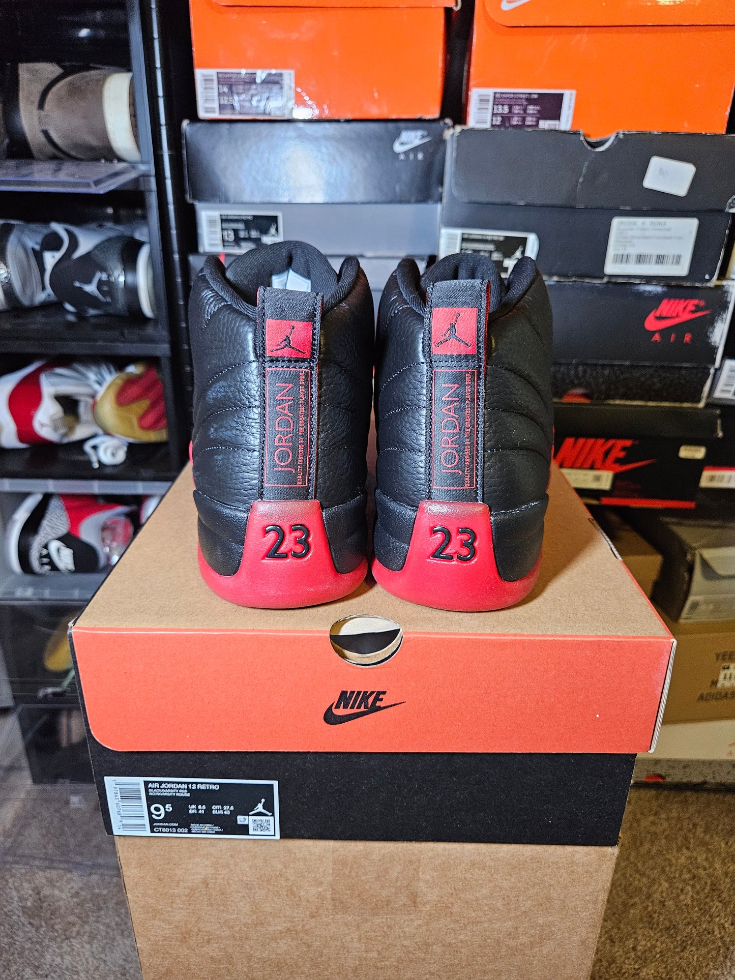 Size 9.5 - AJ 12 Flu Game