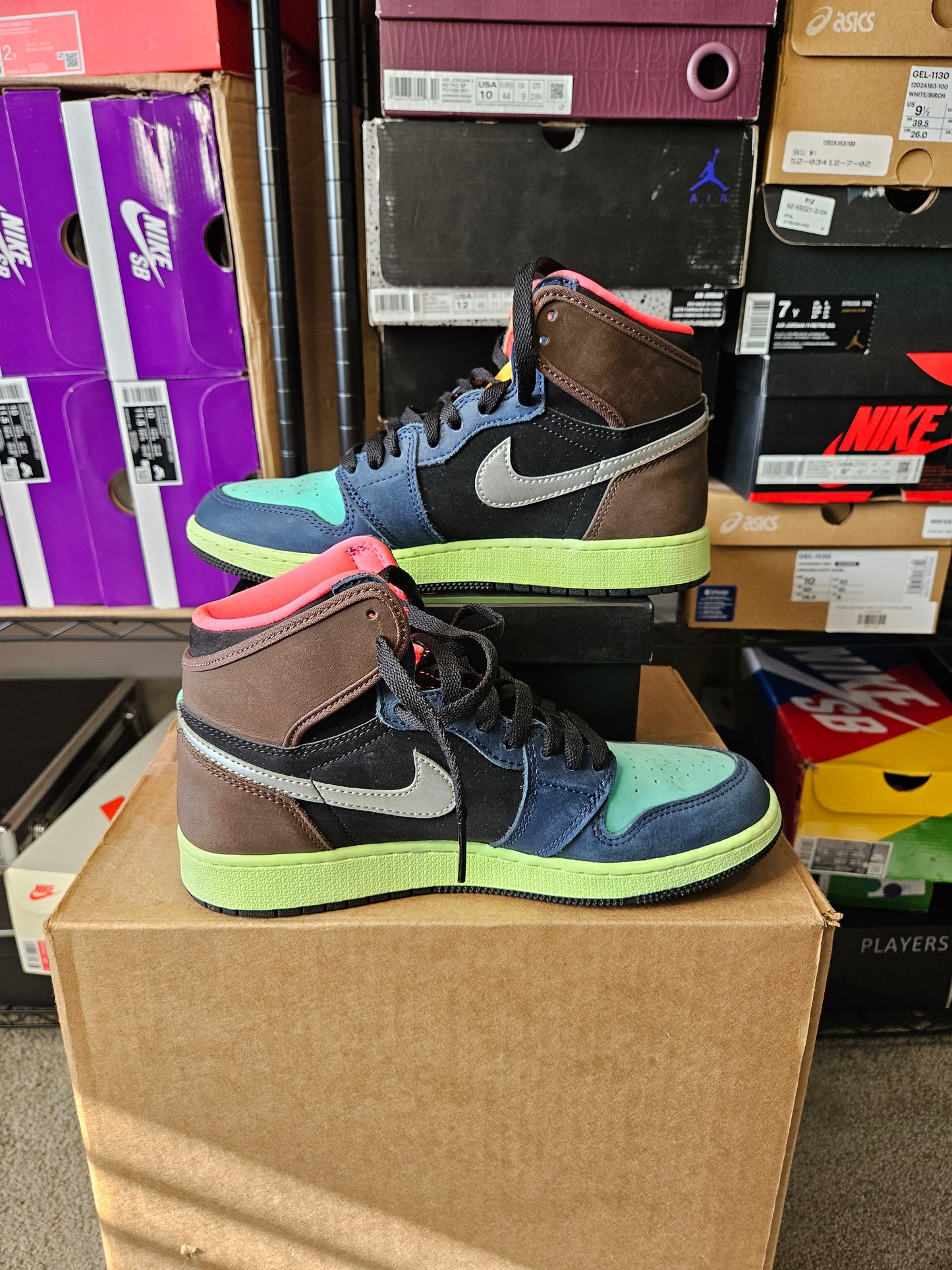 Size 7 - AJ 1 Retro High Tokyo Bio Hack