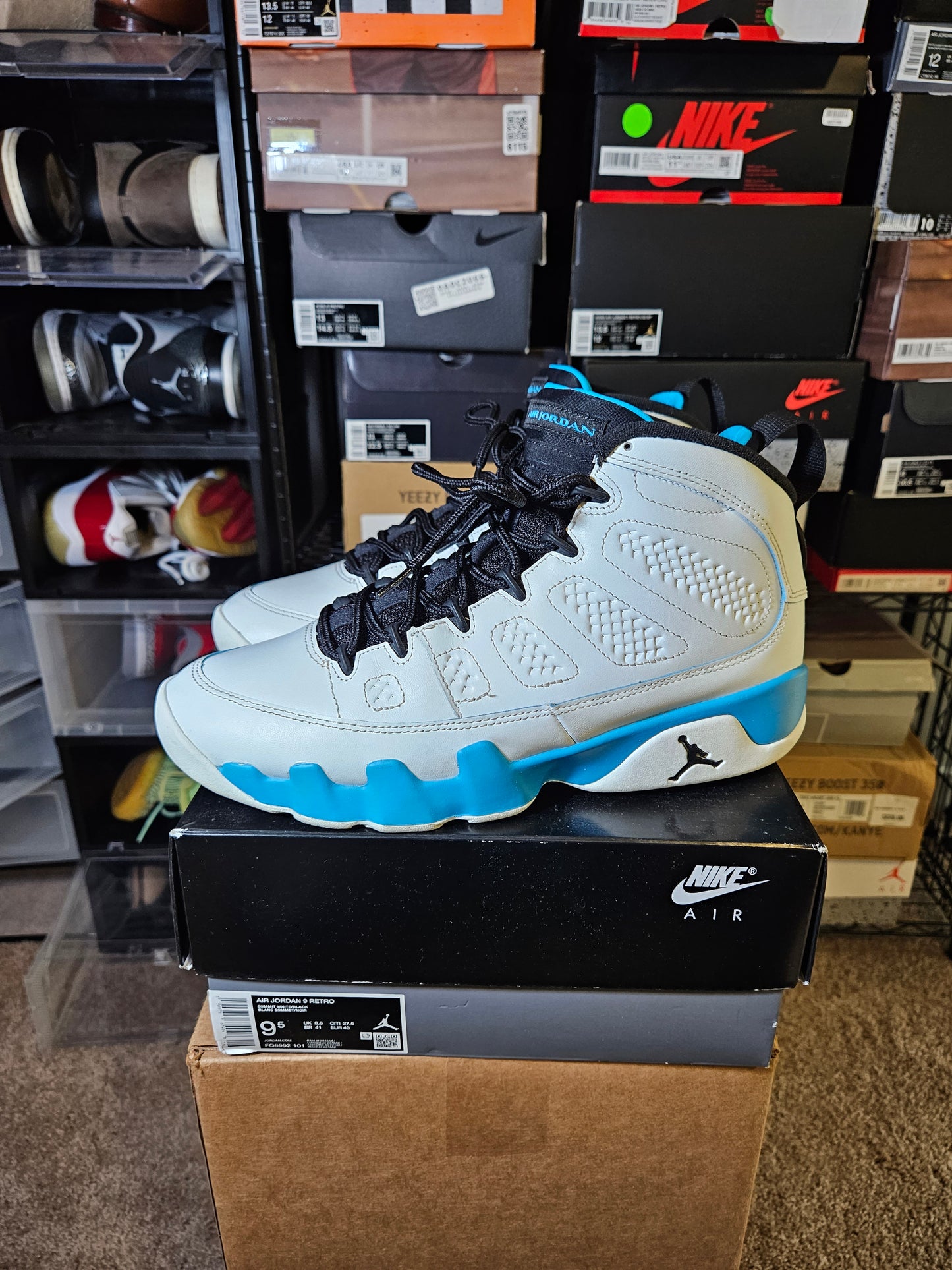 Size 9.5 - AJ 9 Retro 2024 Powder Blue