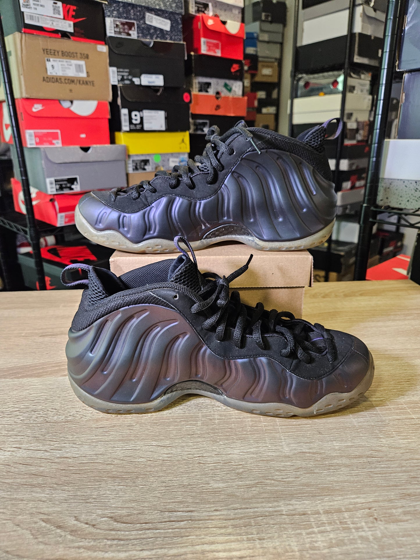 Size 11 - Air Foamposite One 2017 Eggplant