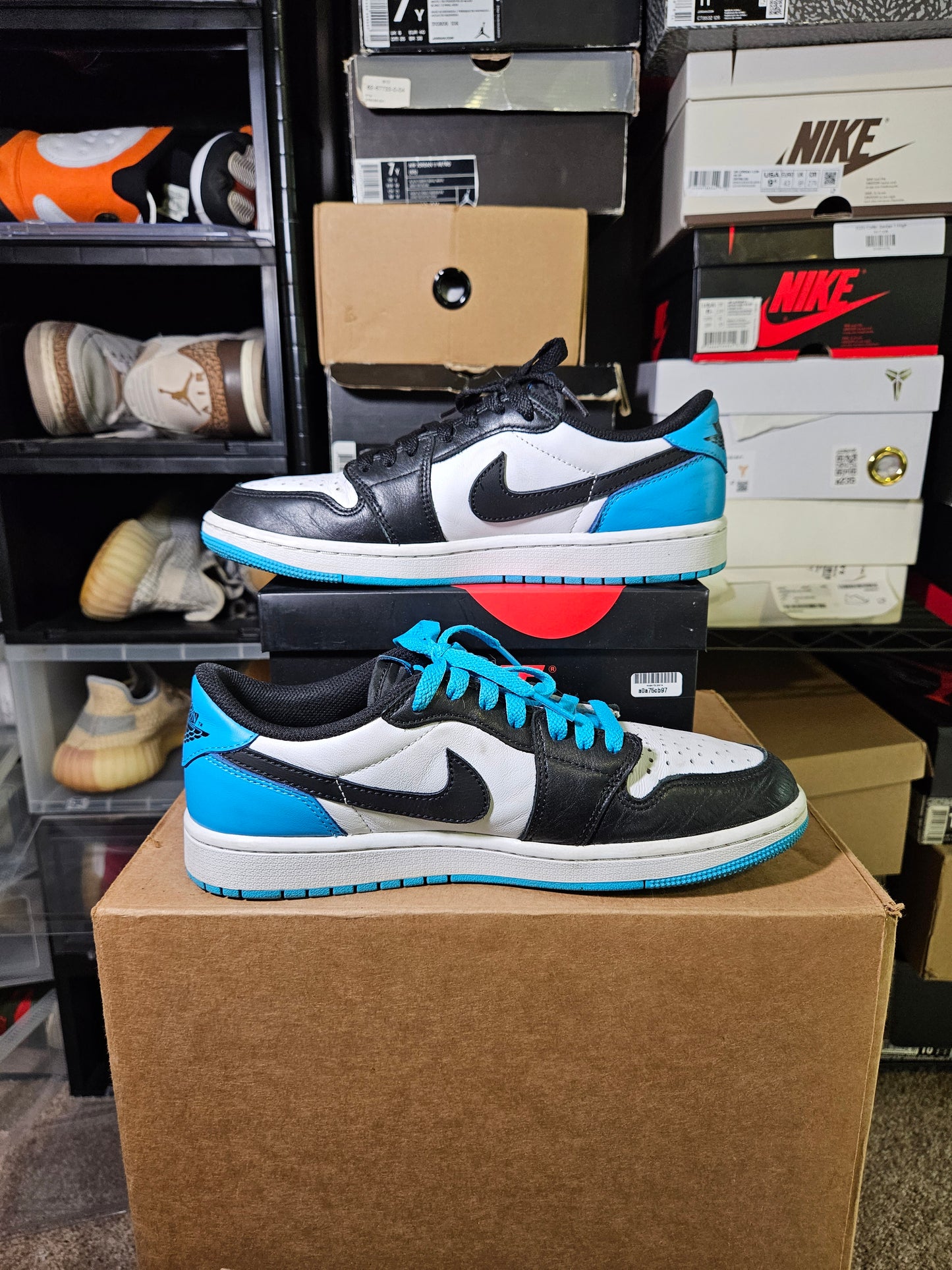 Size 8 - Air Jordan 1 Retro OG Low UNC