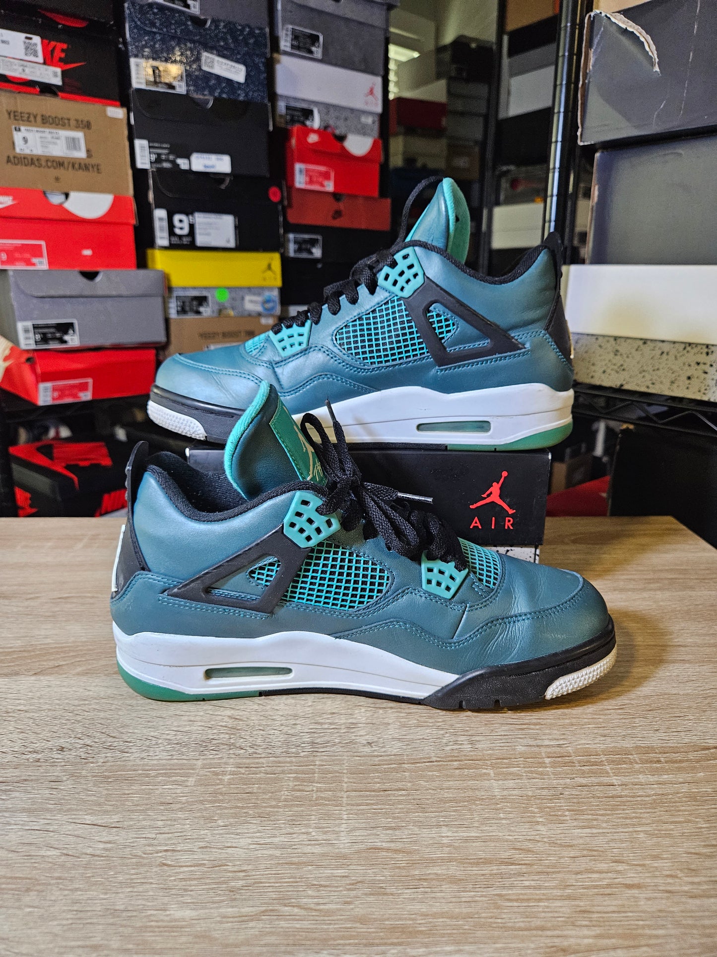 Size 10 - AJ 4 Retro Teal
