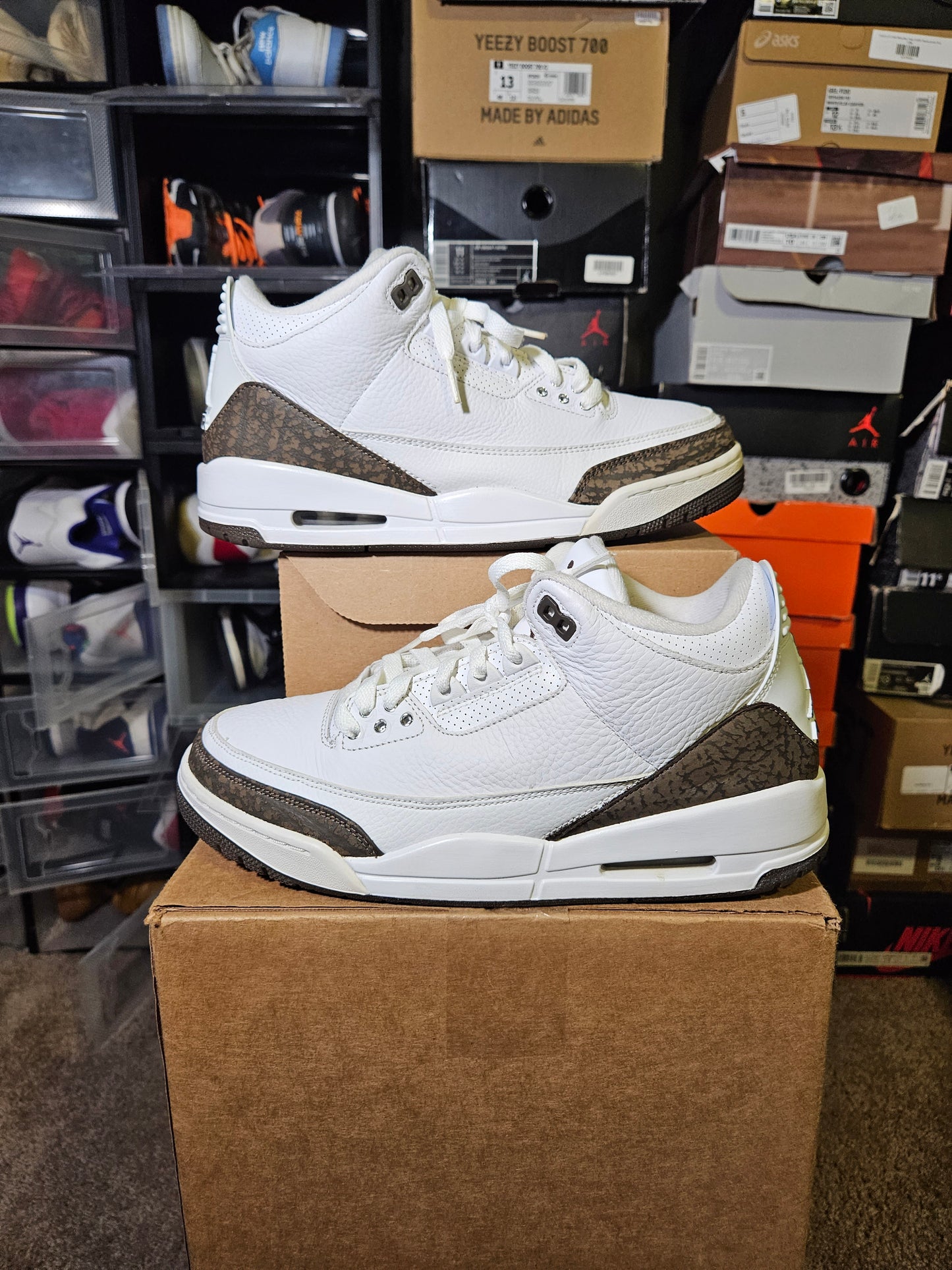 Size 9.5 - AJ 3 Retro 2018 Mocha