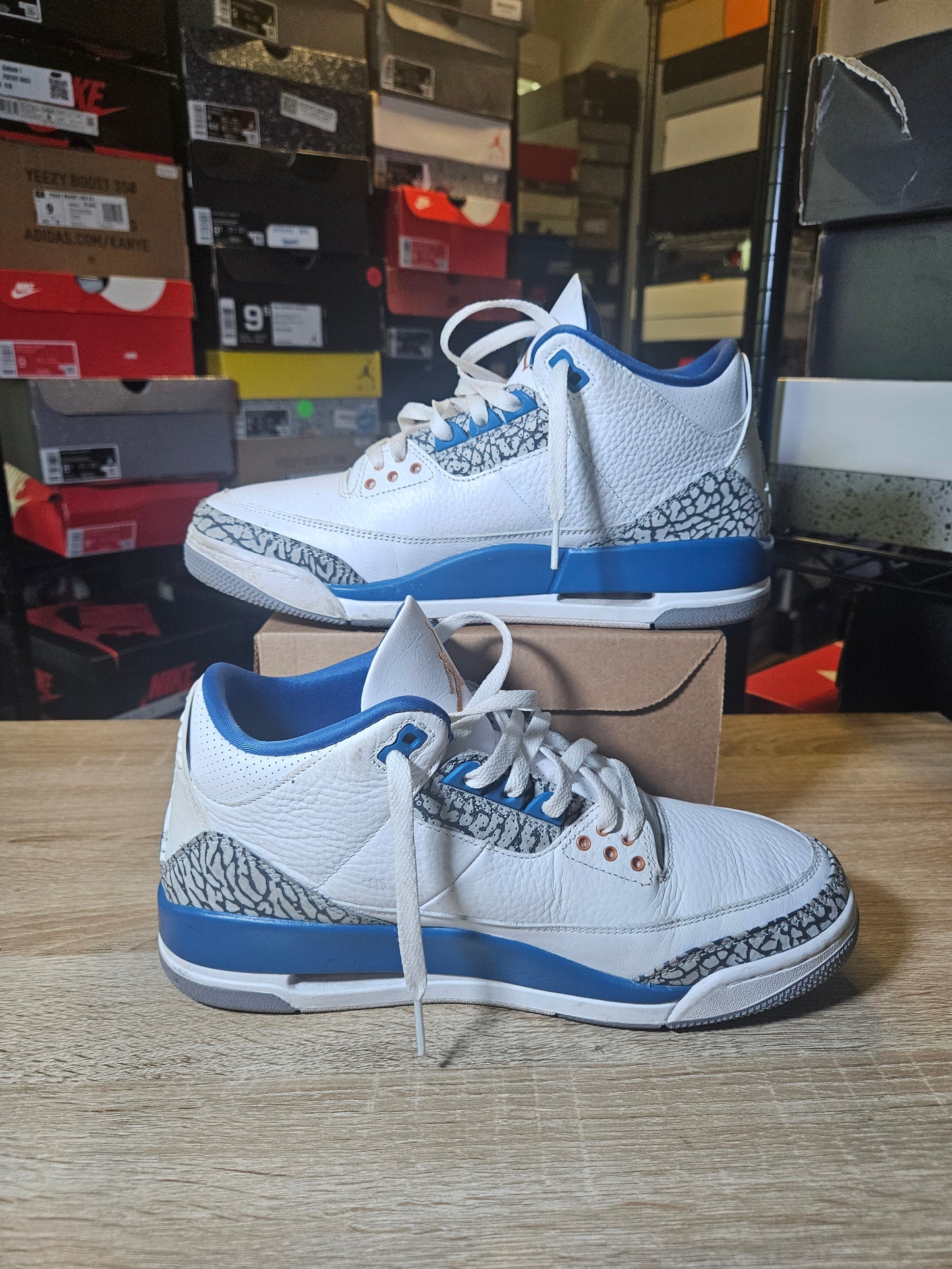 Size 10 - AJ 3 Retro Mid Washington Wizards