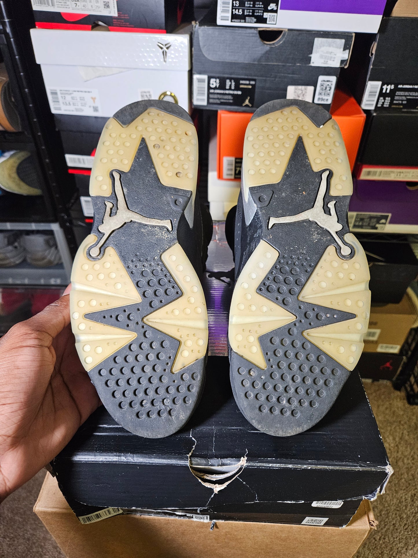 Size 9 - AJ 6 Retro Mid Chrome