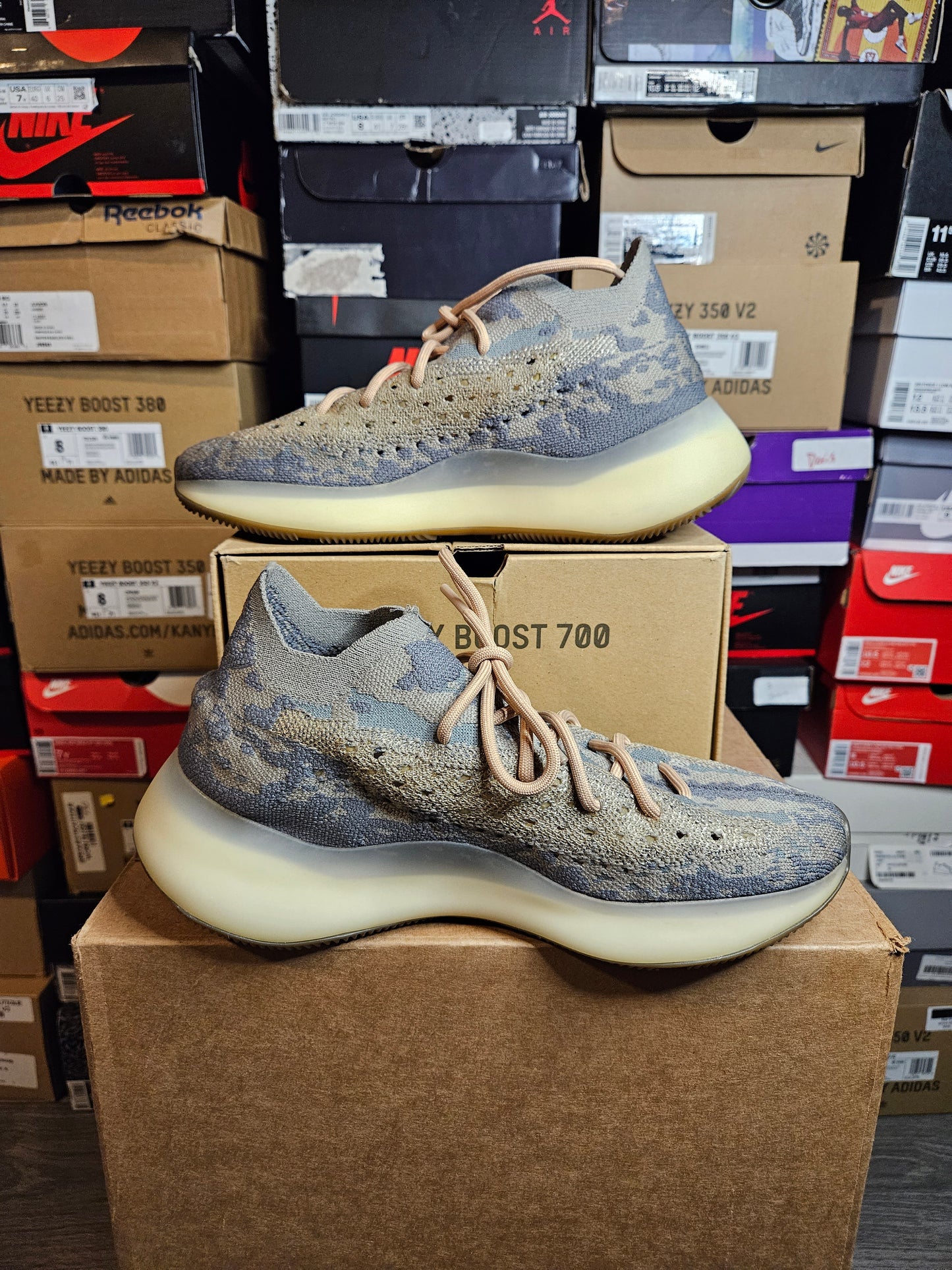Size 9 - YZY Boost 380 Mist Non-Reflective