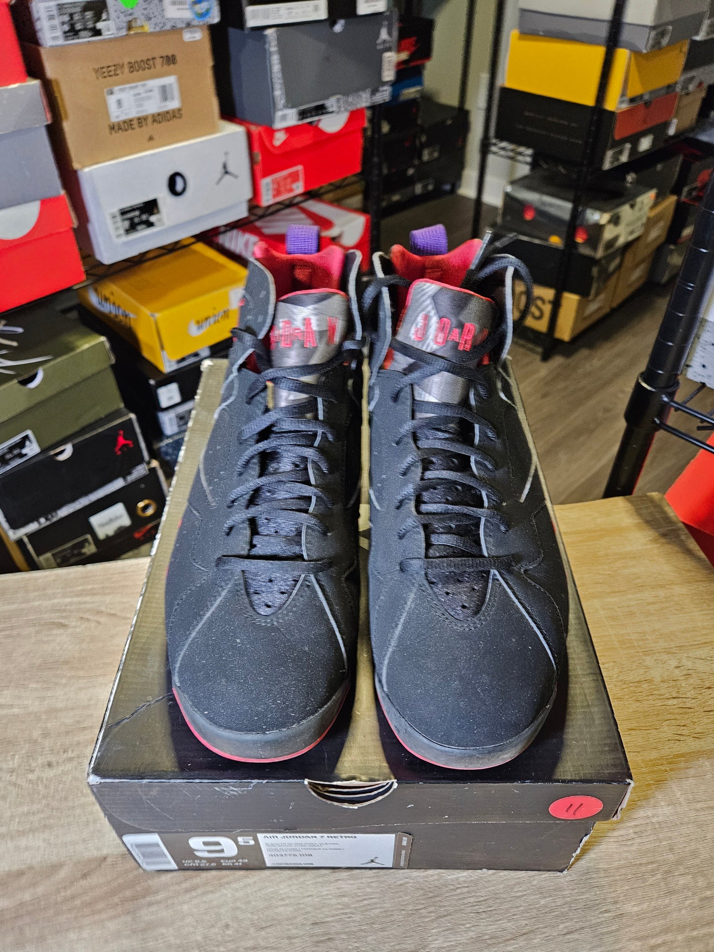 Size 9.5 - AJ 7 Retro 2012 Raptor