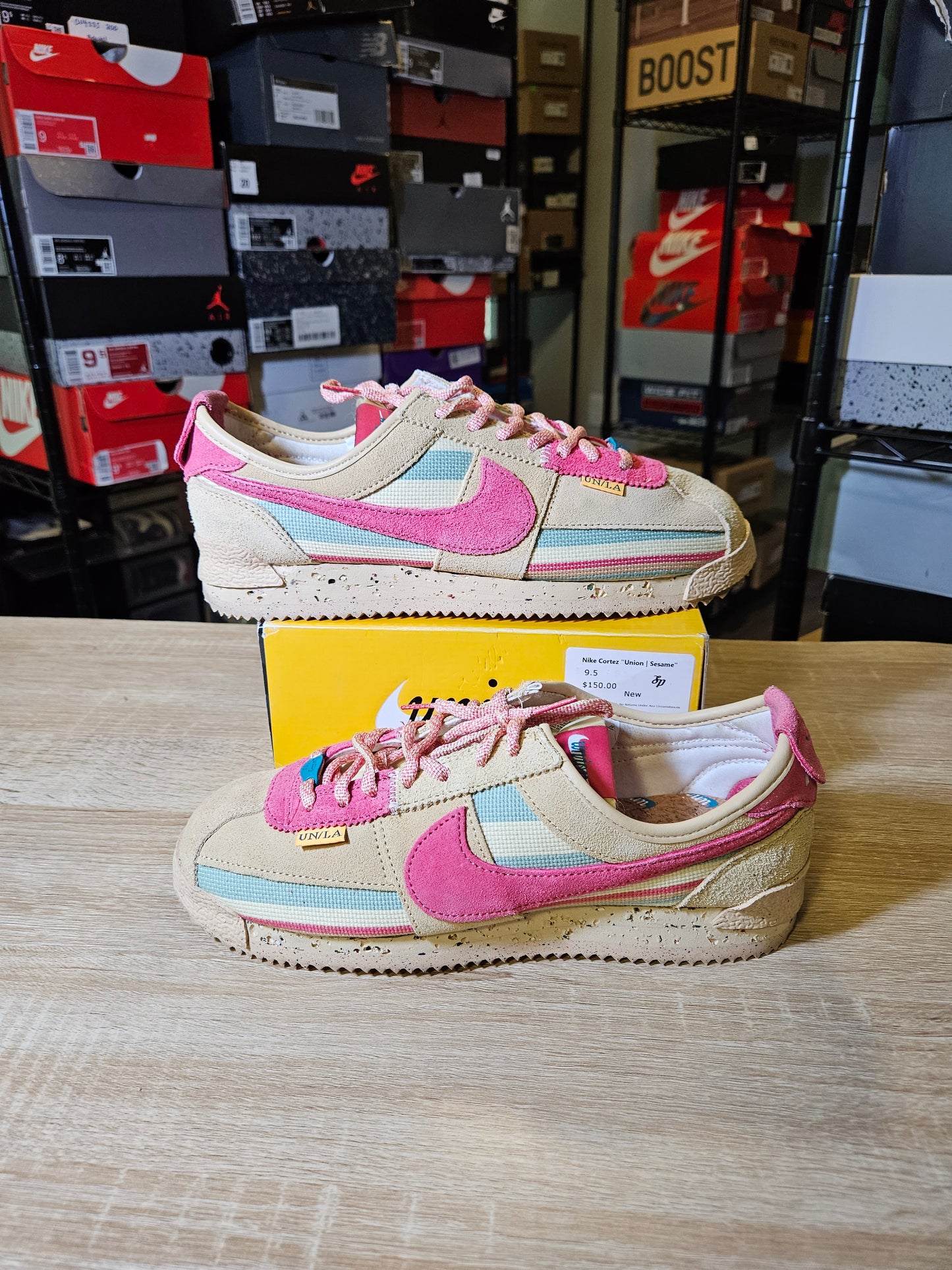 Size 9.5 - Union LA x Cortez SP Sesame