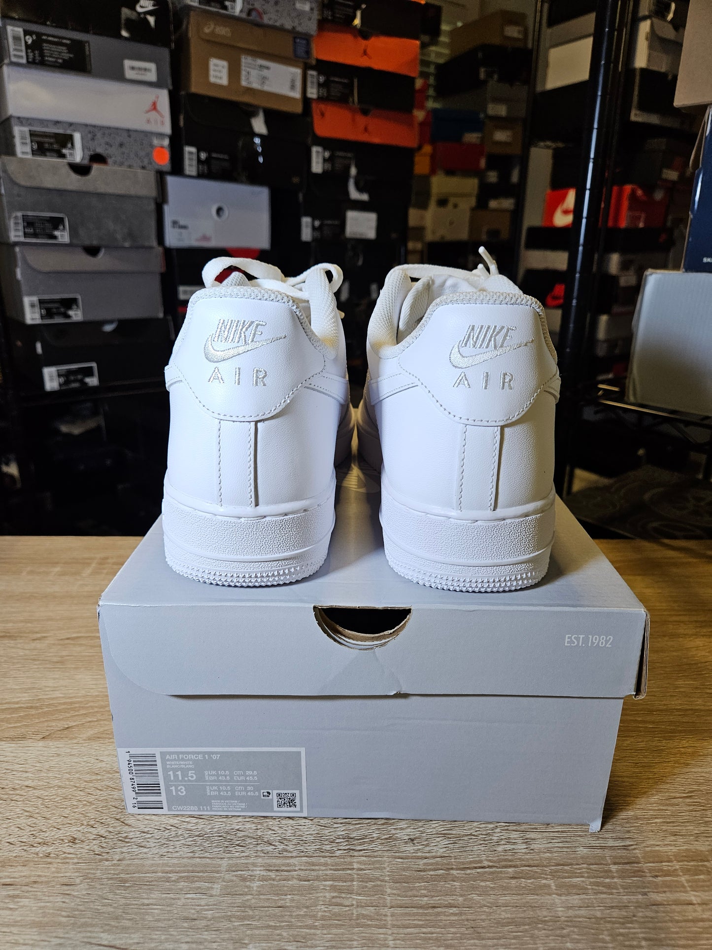 Size 11.5 - AF 1 White