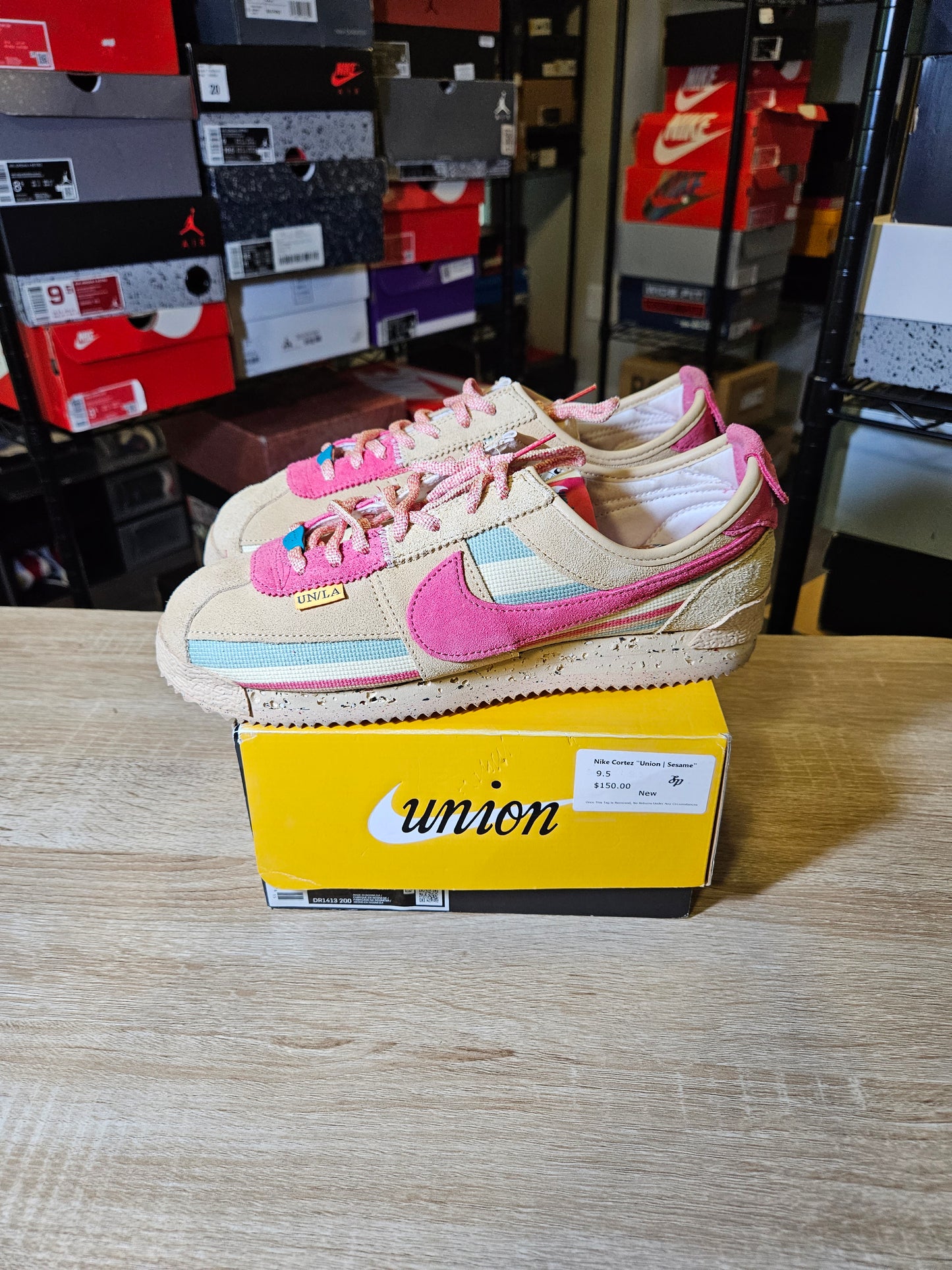 Size 9.5 - Union LA x Cortez SP Sesame