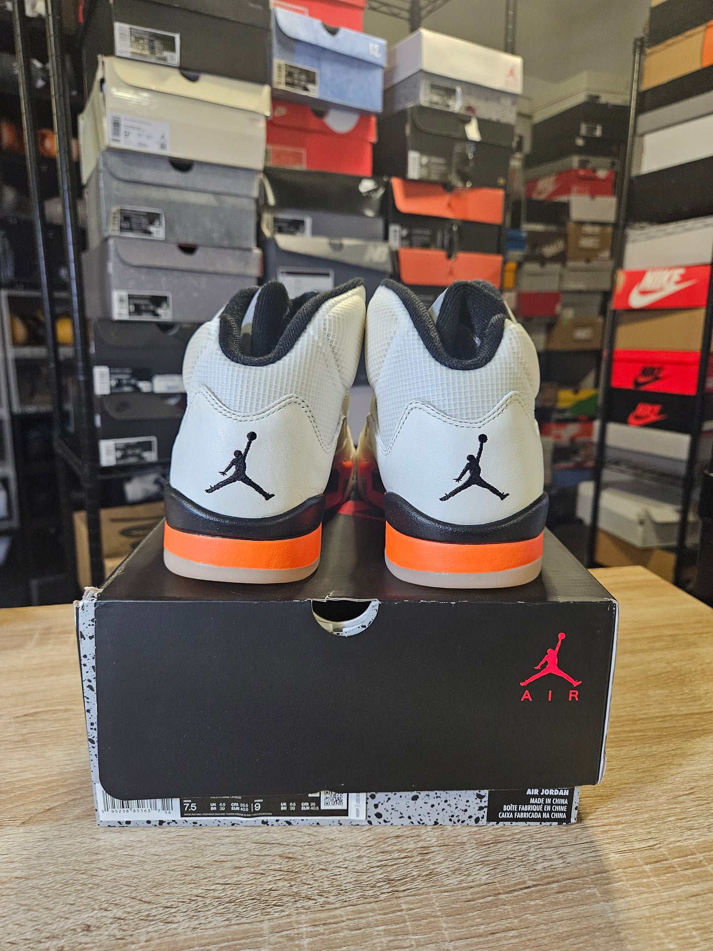 Size 7.5 - AJ 5 Shattered Backboard