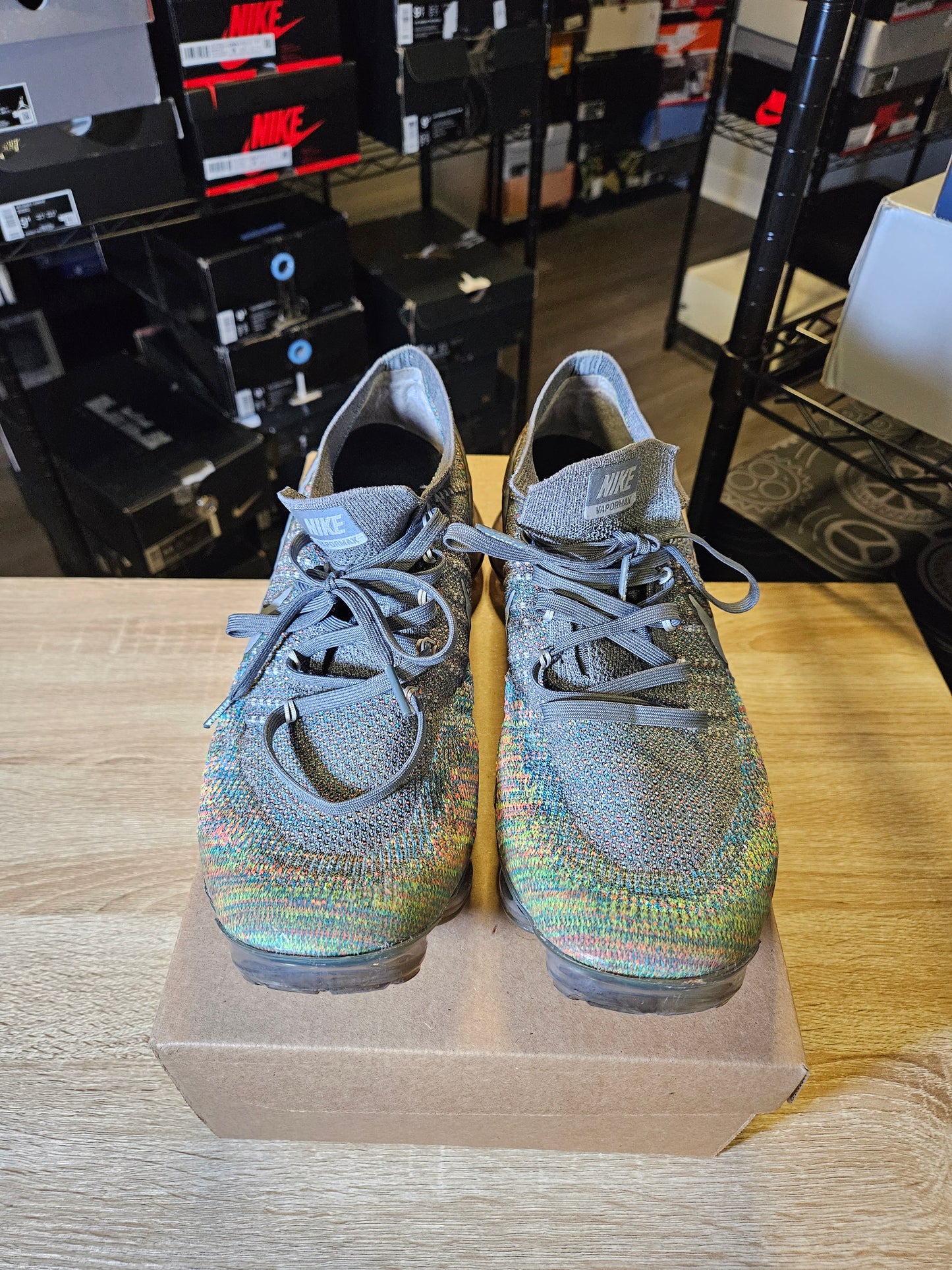 Size 12 - Air VaporMax Grey Multi