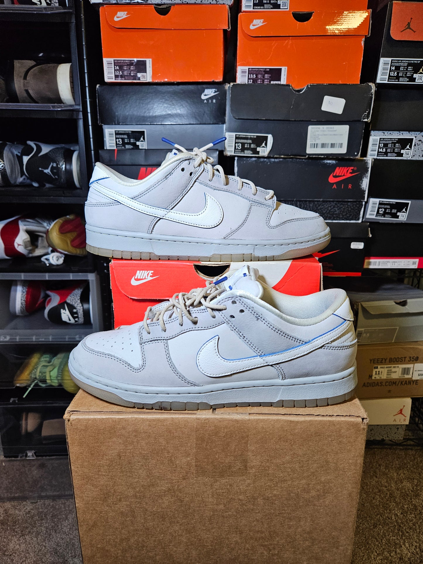 Size 9.5 - Dunk Low Wolf Grey Pure Platinum