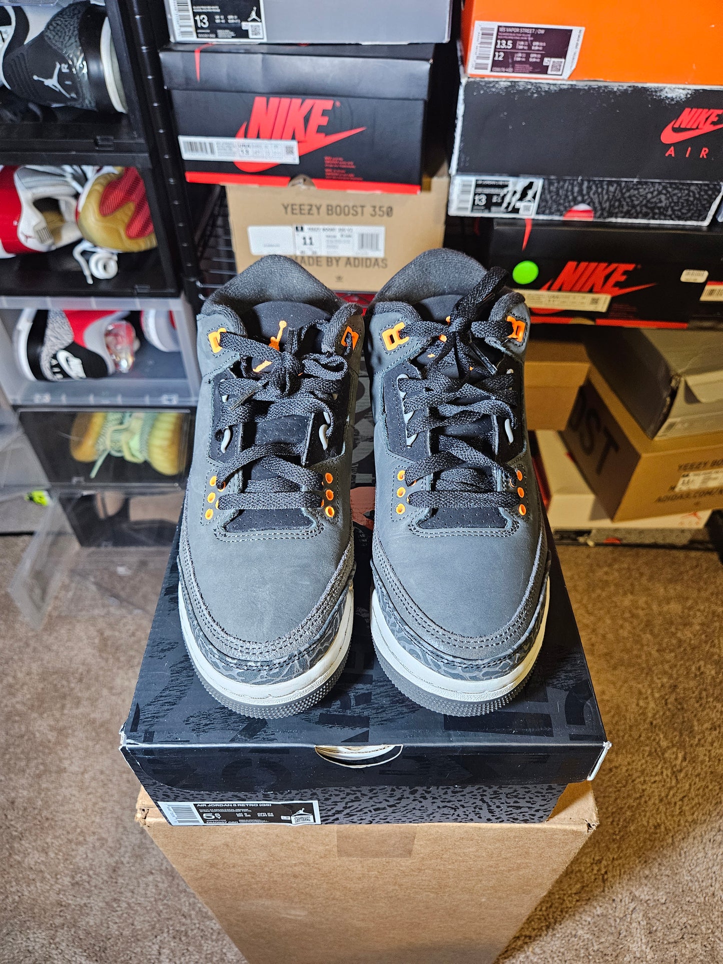 Size 5.5 - AJ 3 Retro Fear Pack