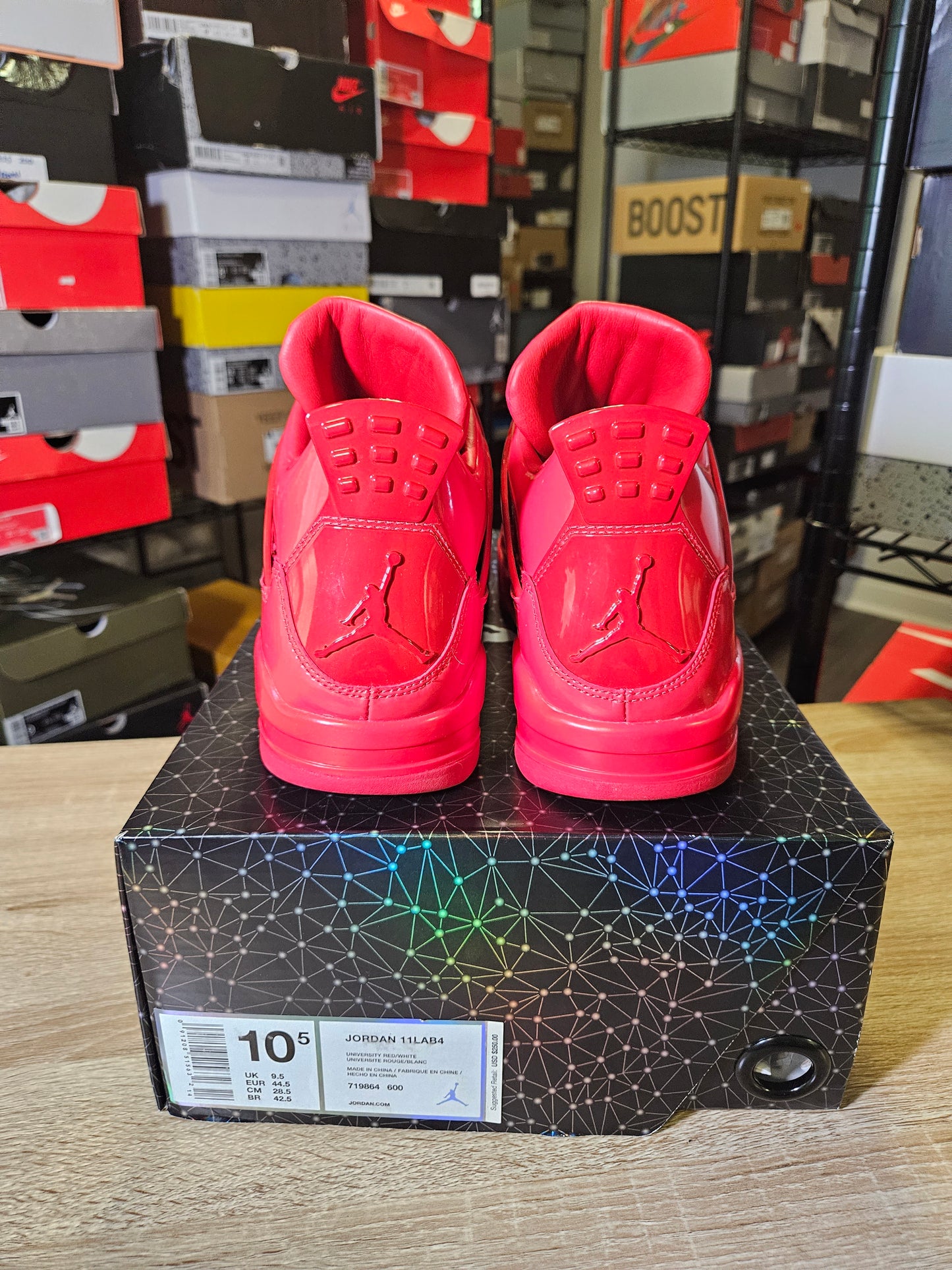 Size 10 - AJ 4 Retro 11Lab4 - Red