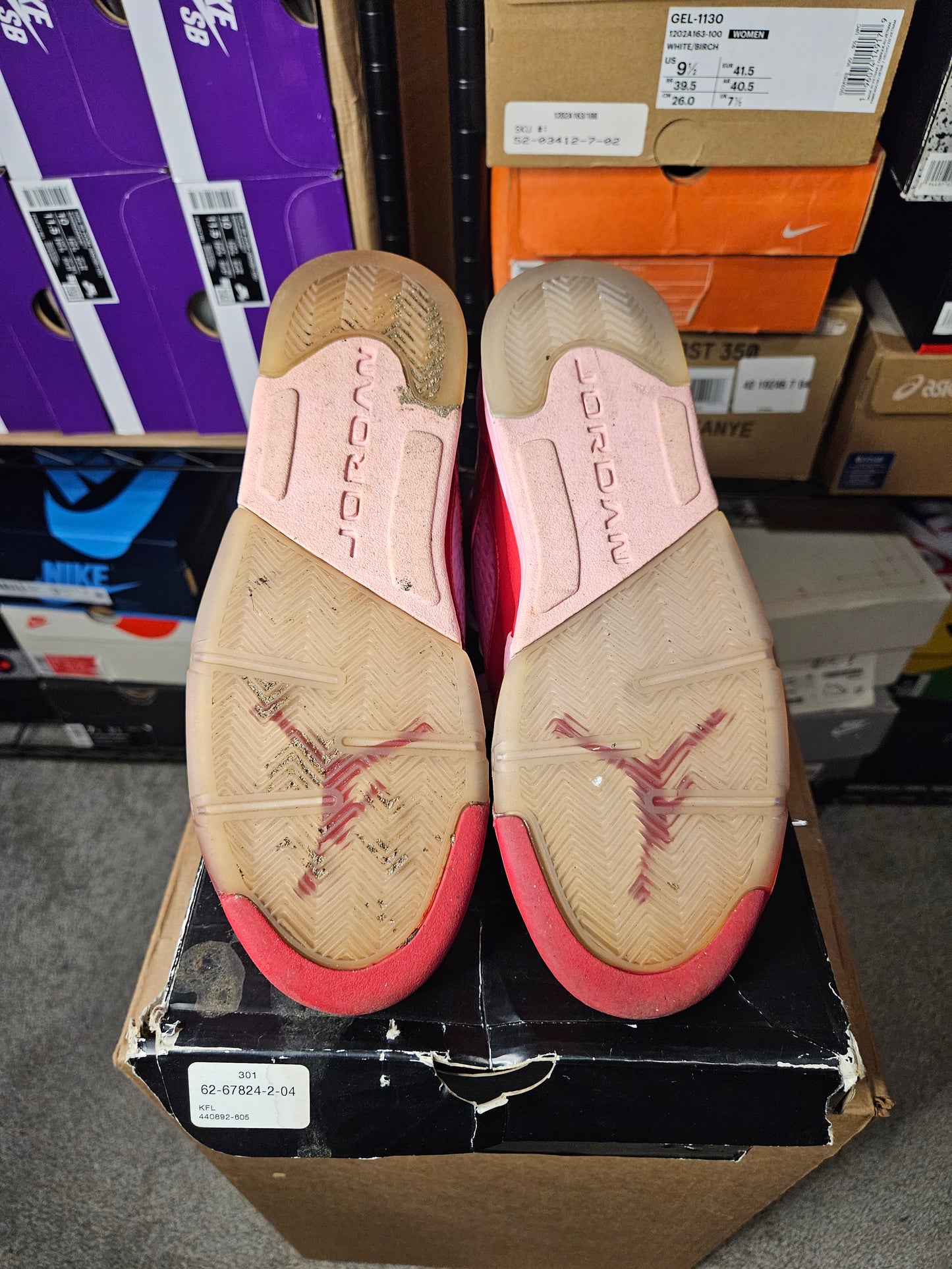 Size 6 - AJ 5 Retro 2013 Valentines Day
