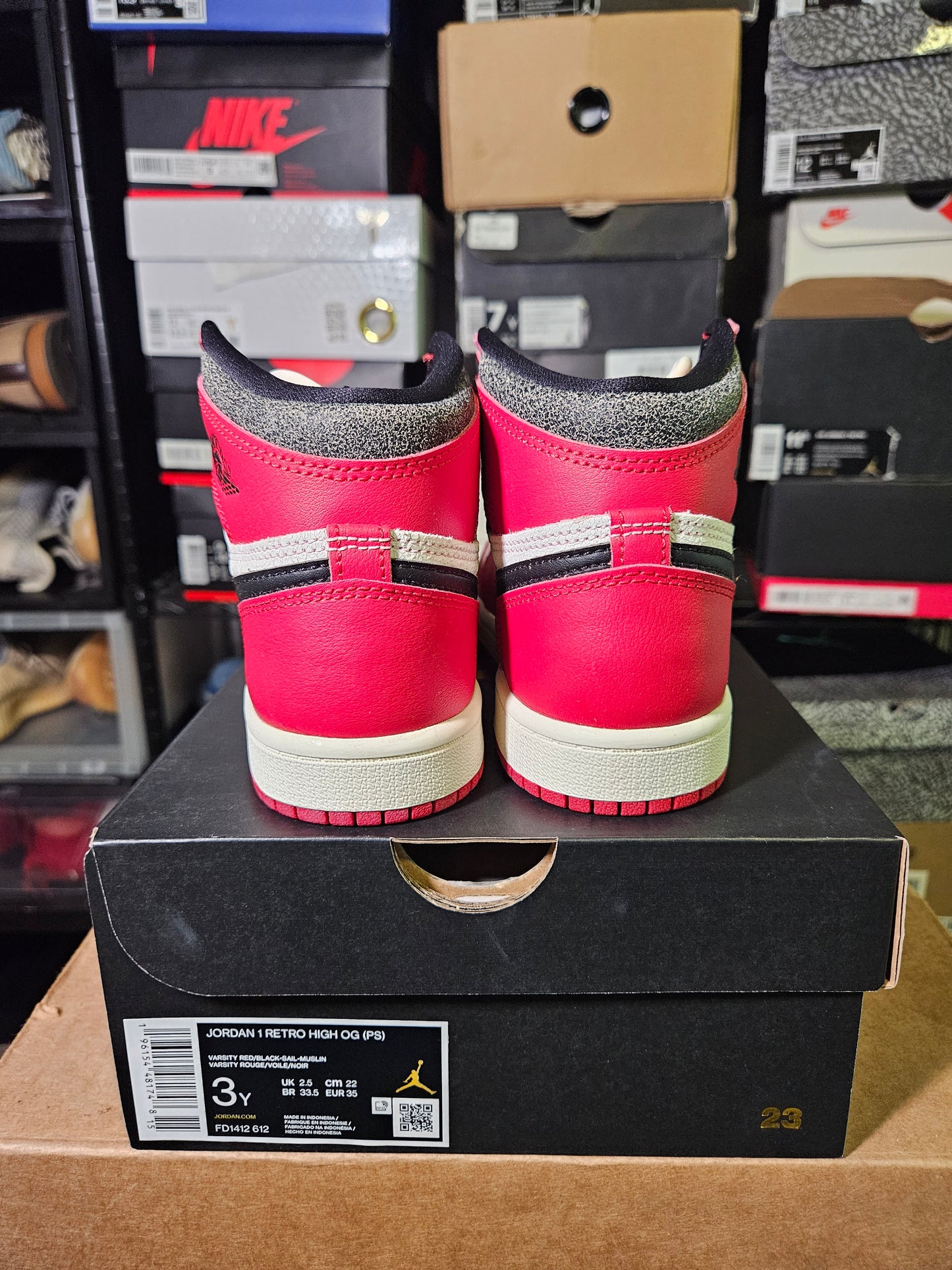Size 3Y - AJ 1 Lost & Found