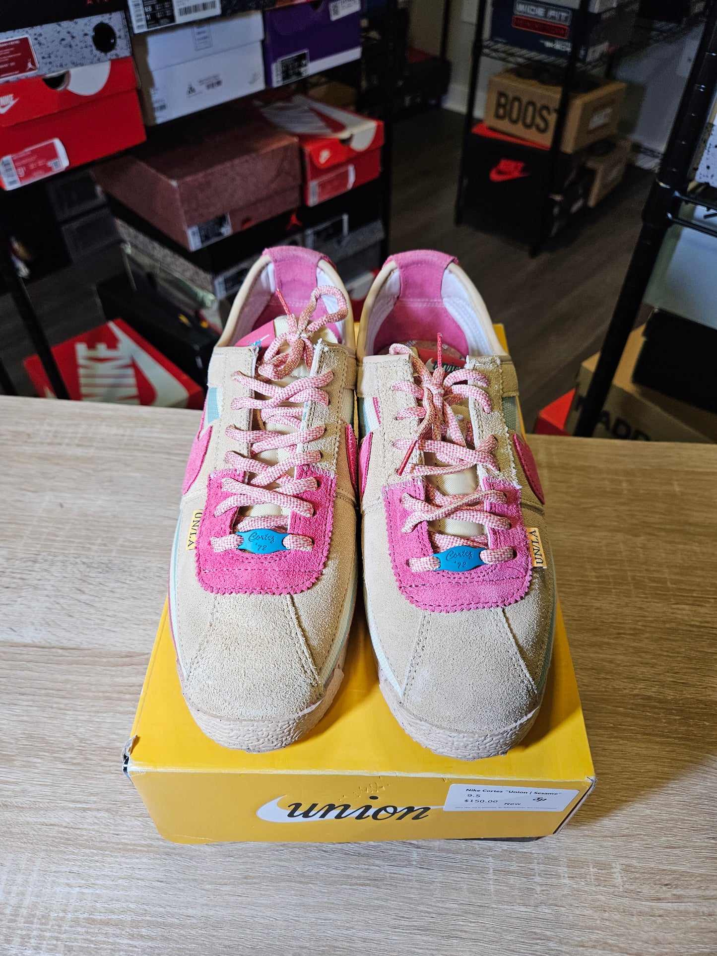 Size 9.5 - Union LA x Cortez SP Sesame