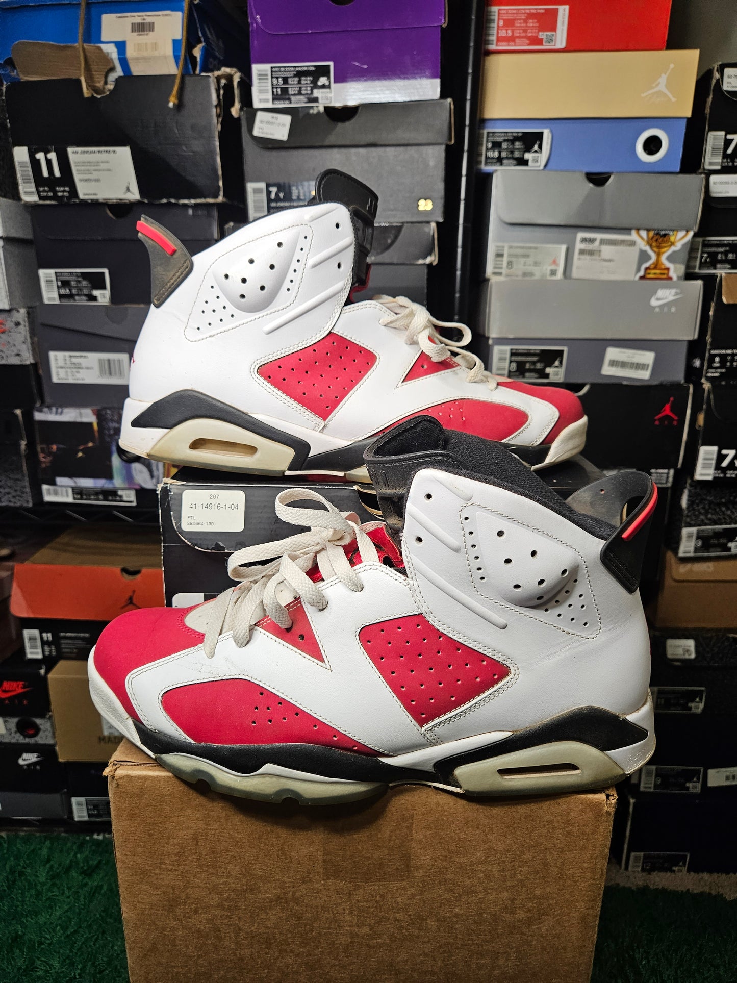 Size 13 - AJ 6 Retro 2014 Carmine