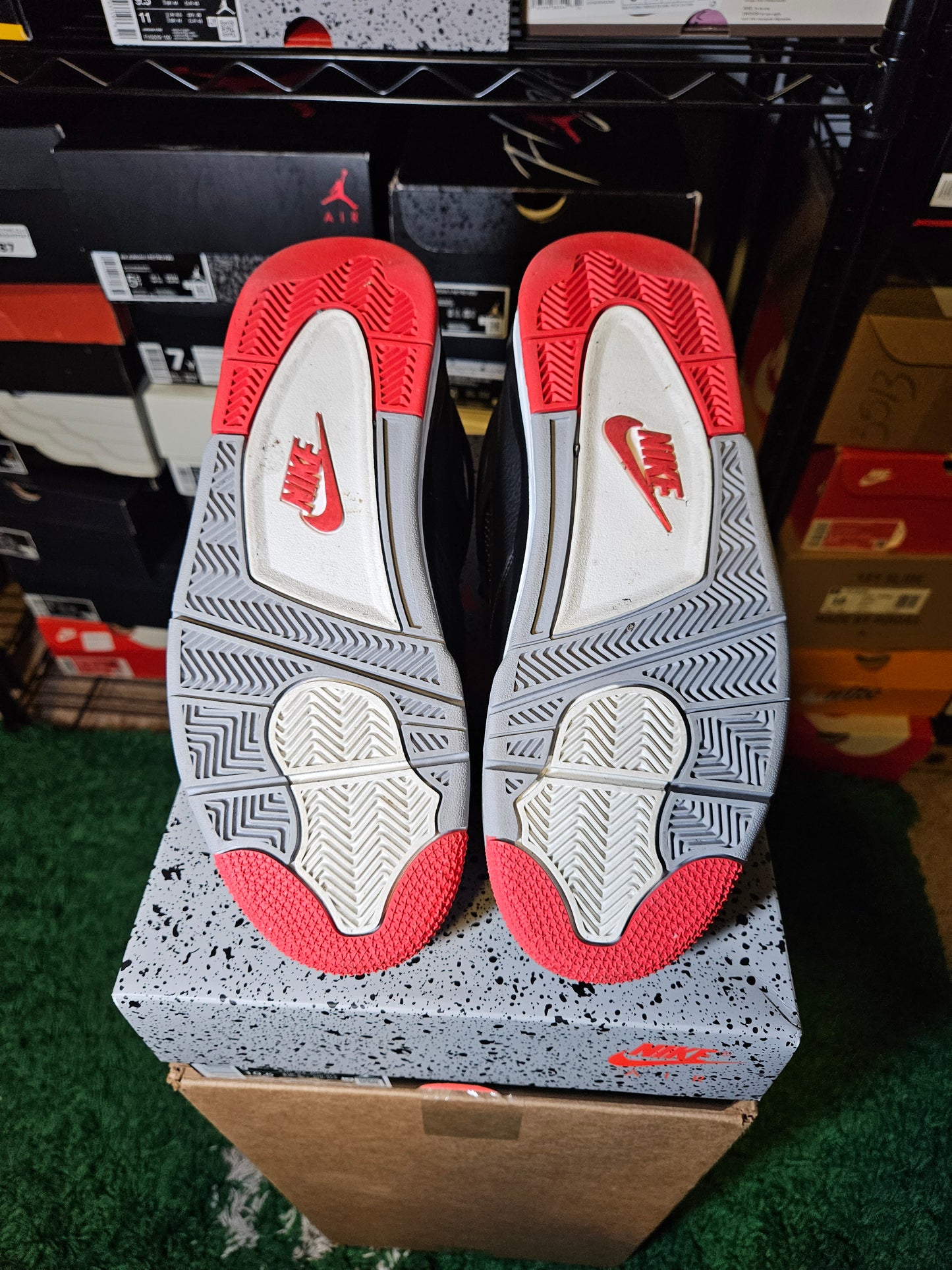 Size 9 - AJ 4 Retro Bred Reimagined