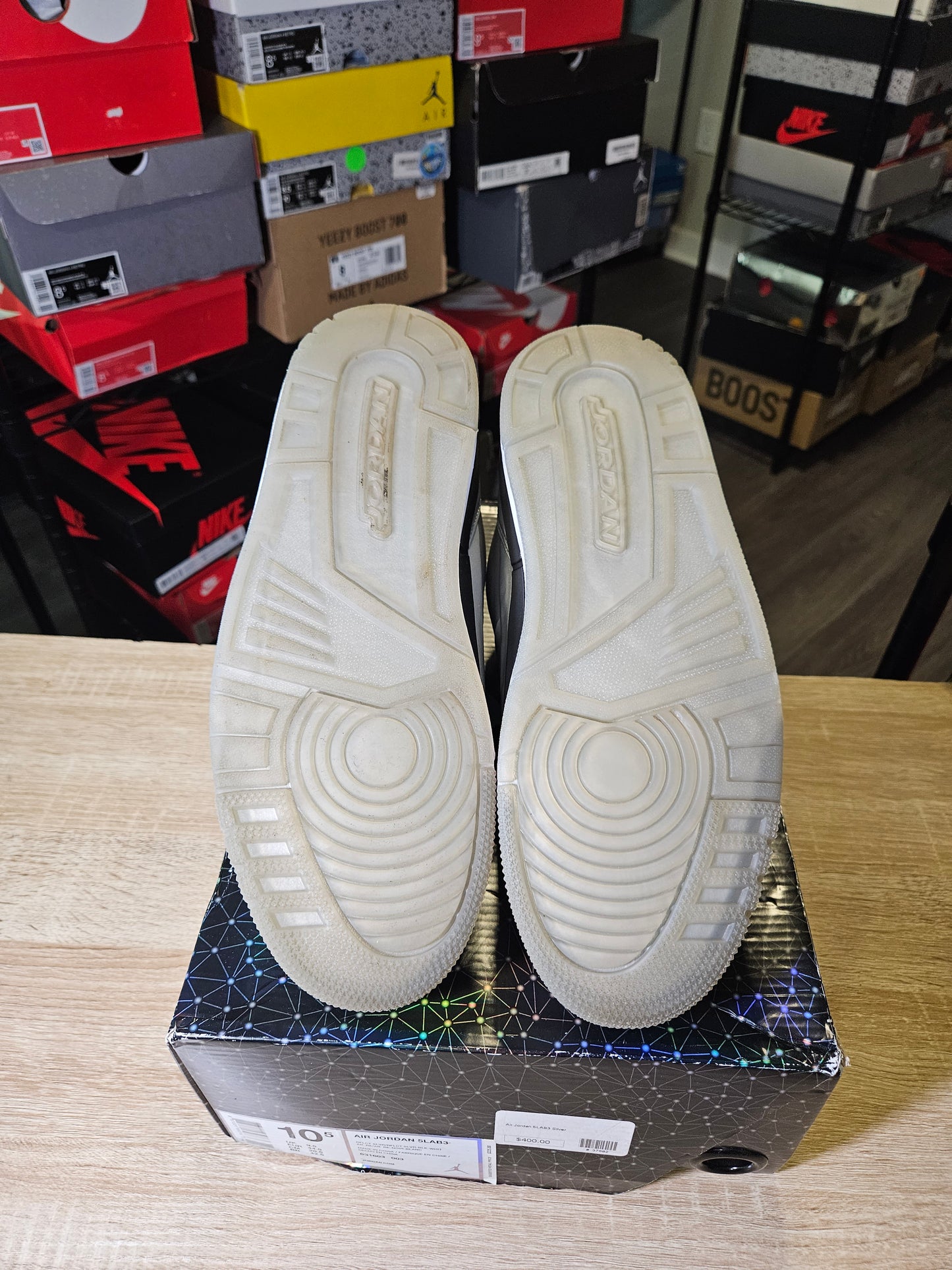 Size 10.5 - AJ3 5Lab3 Reflective Silver