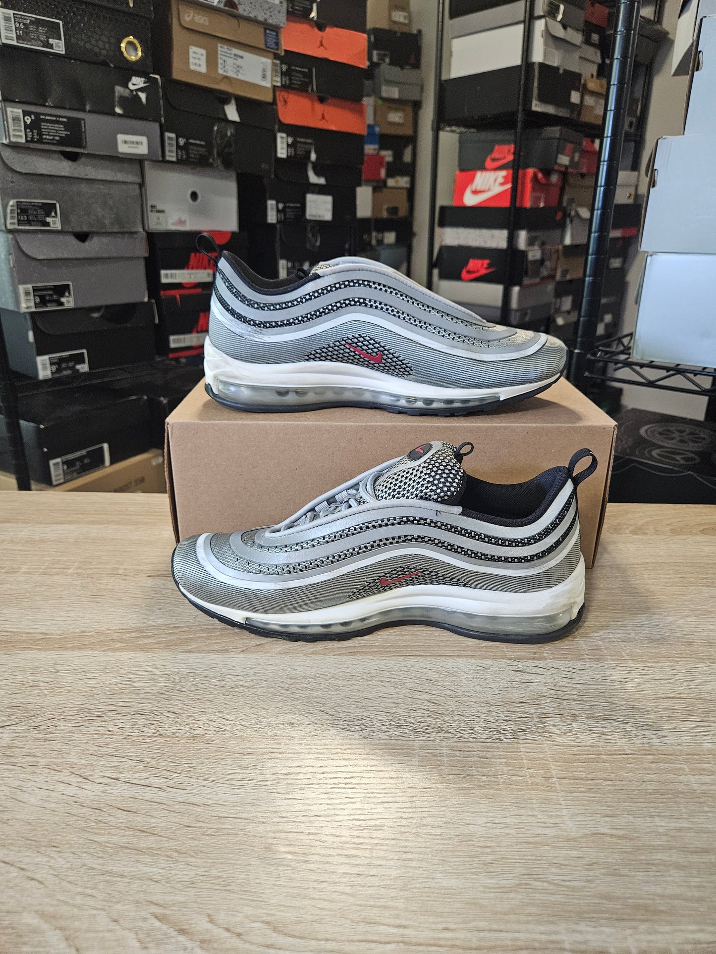 Size 10 - Air Max 97 Ultra 17 Silver Bullet