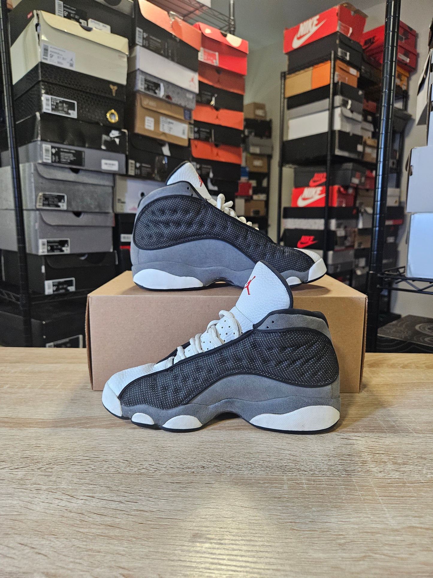 Size 7 - AJ 13 Retro Black Flint