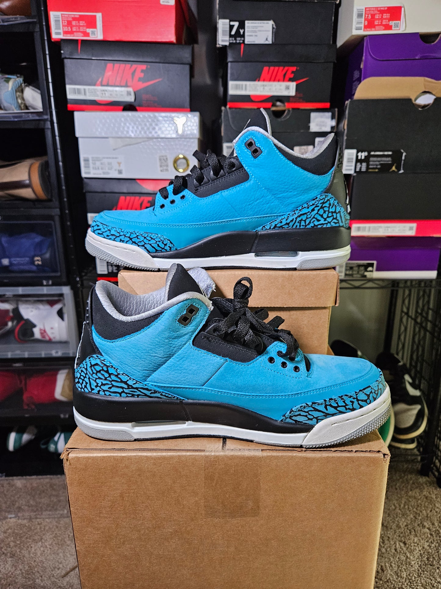 Size 9 - AJ 3 Powder Blue
