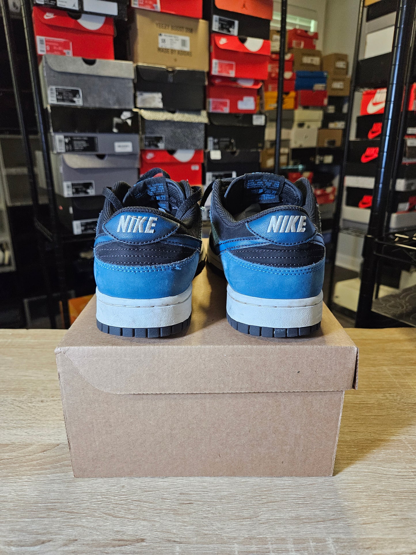 Size 9 - Dunk Low Airbrush - Industrial Blue