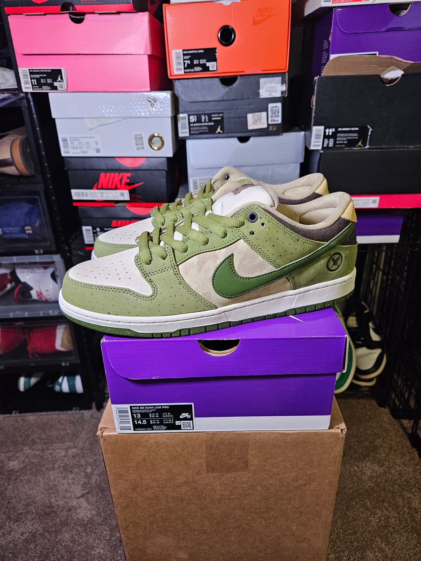 Size 13 - Yuto Horigome x Dunk SB Low Matcha