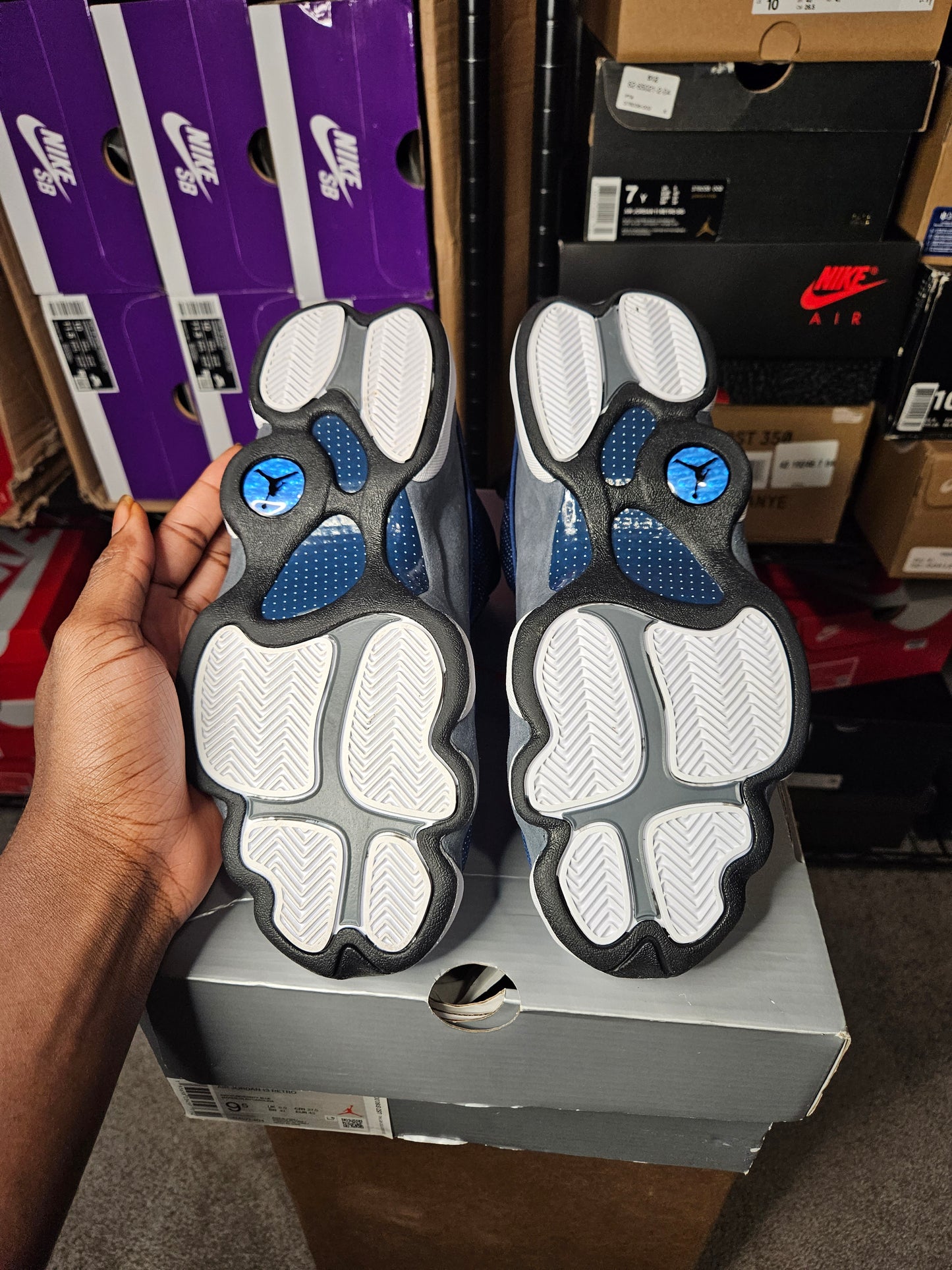 Size 9.5 - AJ 13 Retro Mid Flint