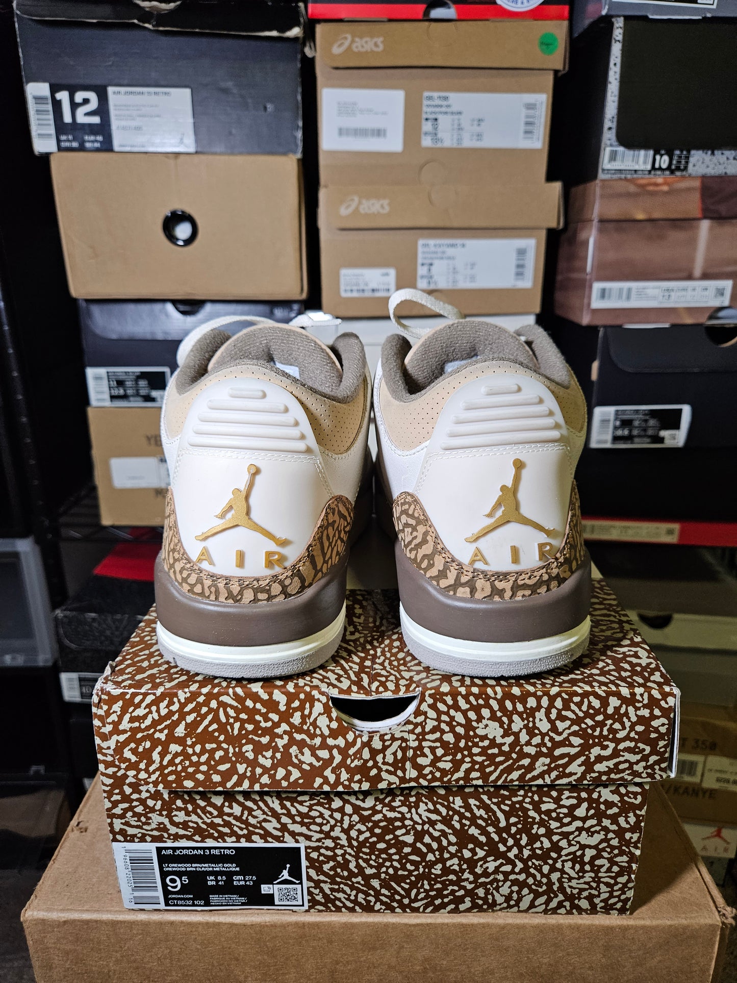 Size 9.5 - AJ 3 Palomino