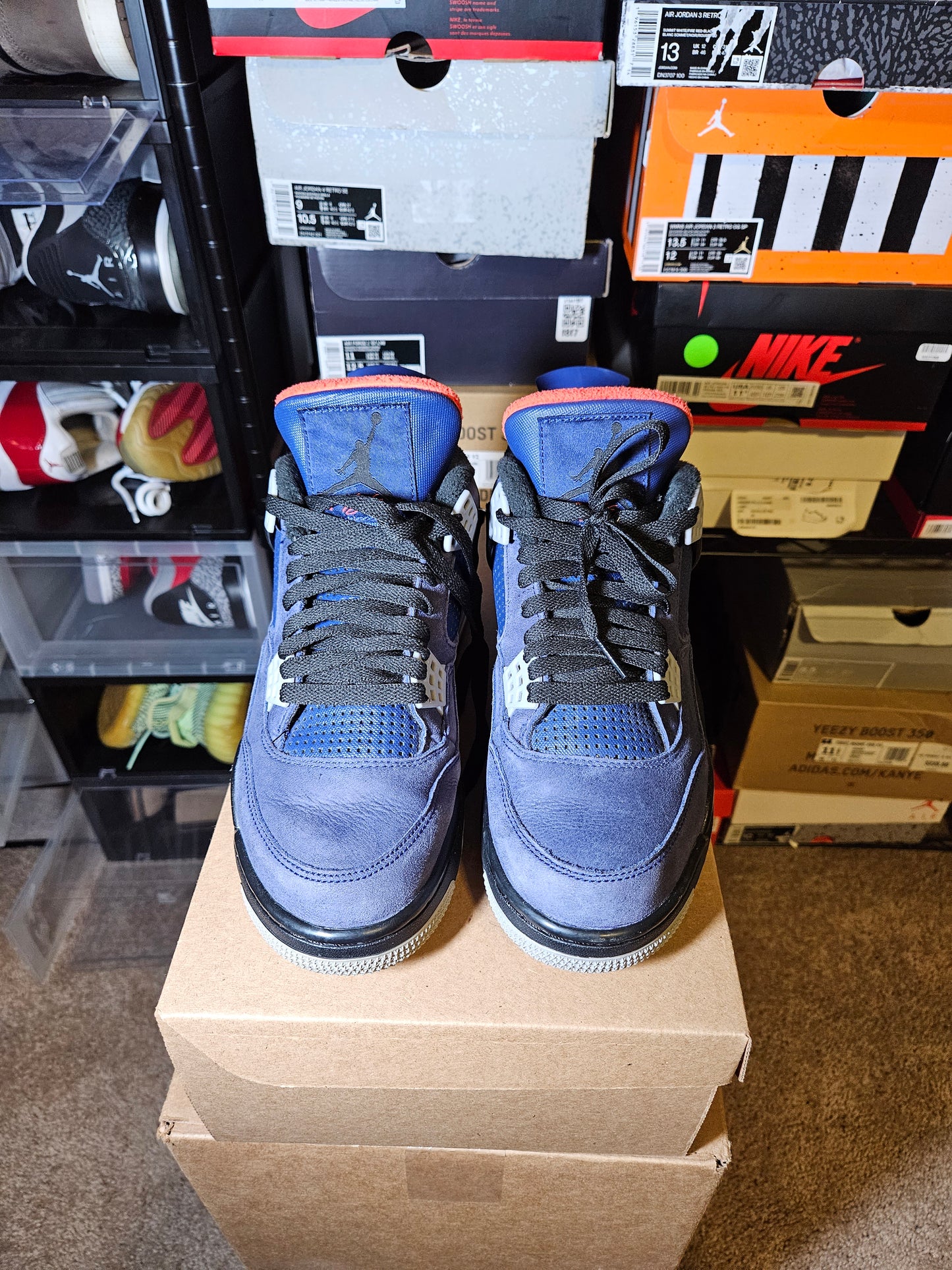 Size 9 - AJ 4 Winter Loyal Blue 2019