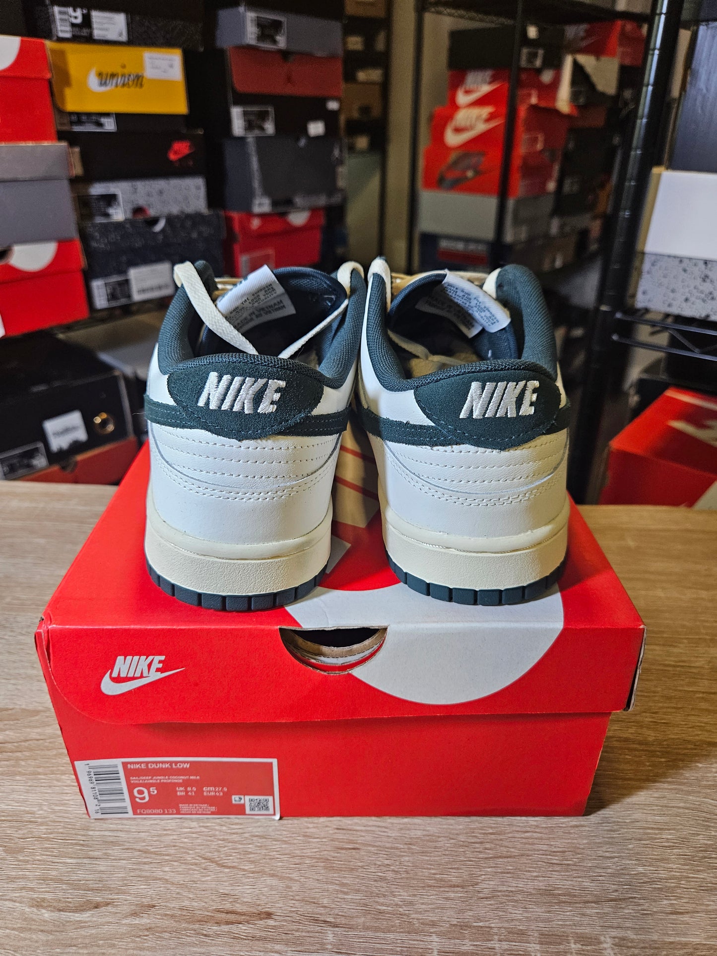Size 9.5 - Nike Dunk Low Athletic Department - Deep Jungle