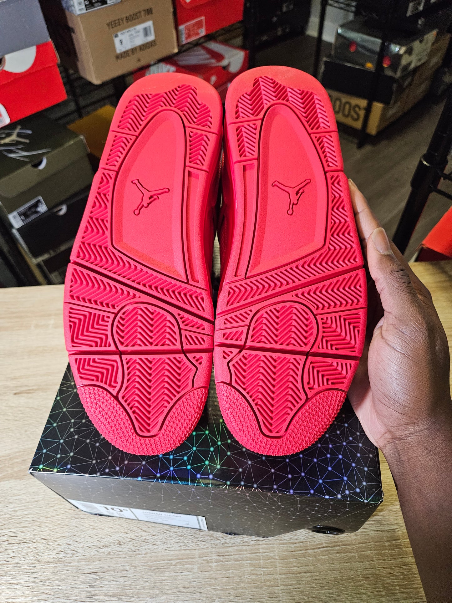 Size 10 - AJ 4 Retro 11Lab4 - Red