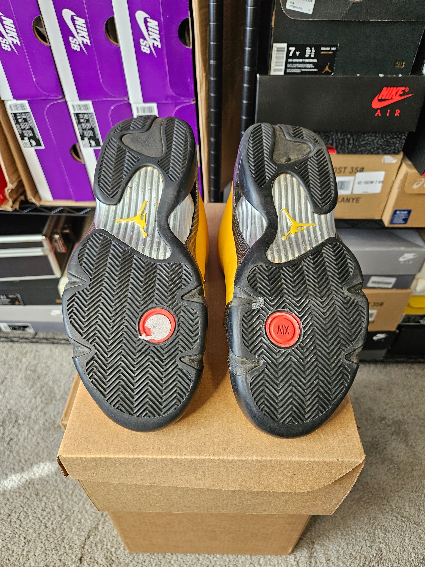 Size 9 - AJ 14 Retro Reverse Ferrari