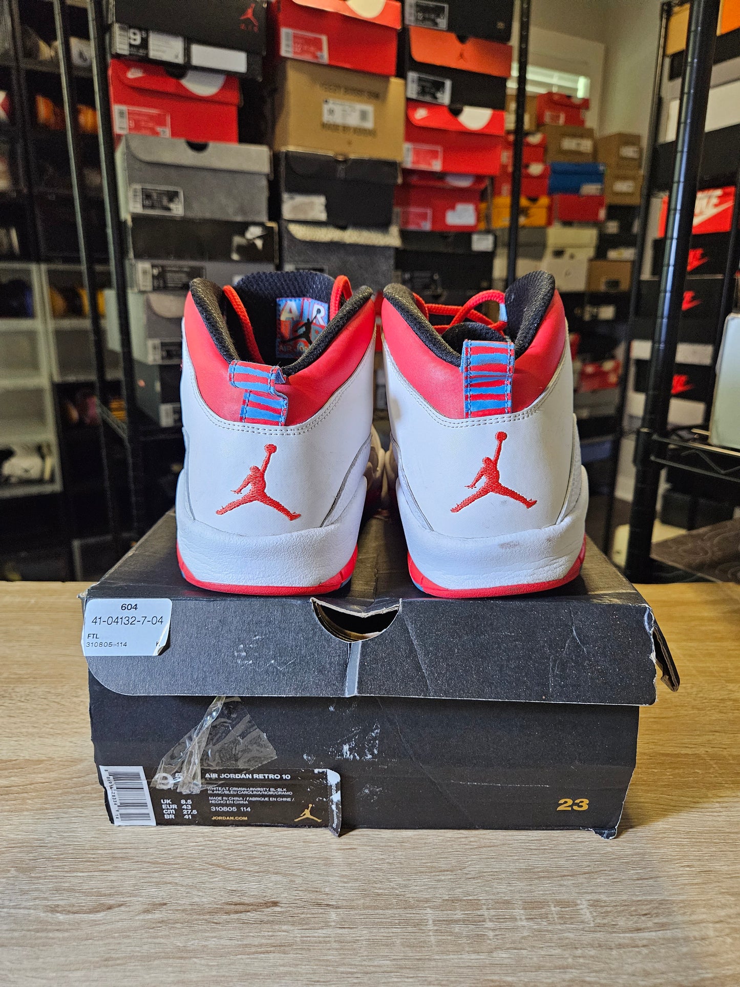 Size 9.5 - AJ 10 Retro City Pack - Chicago