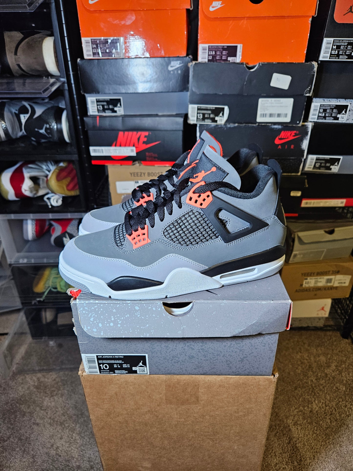 Size 10 - AJ 4 Retro Mid Infrared