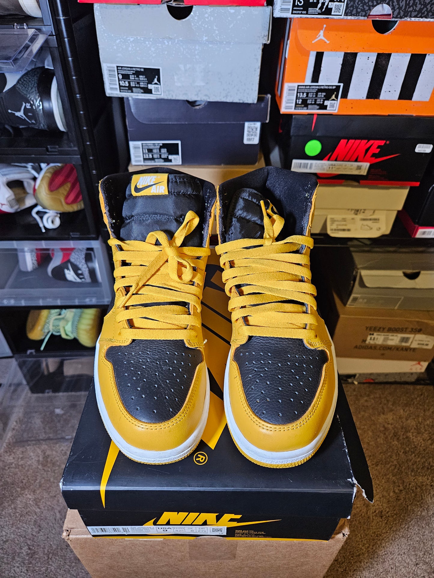 Size 9 - AJ 1 Retro OG High Pollen