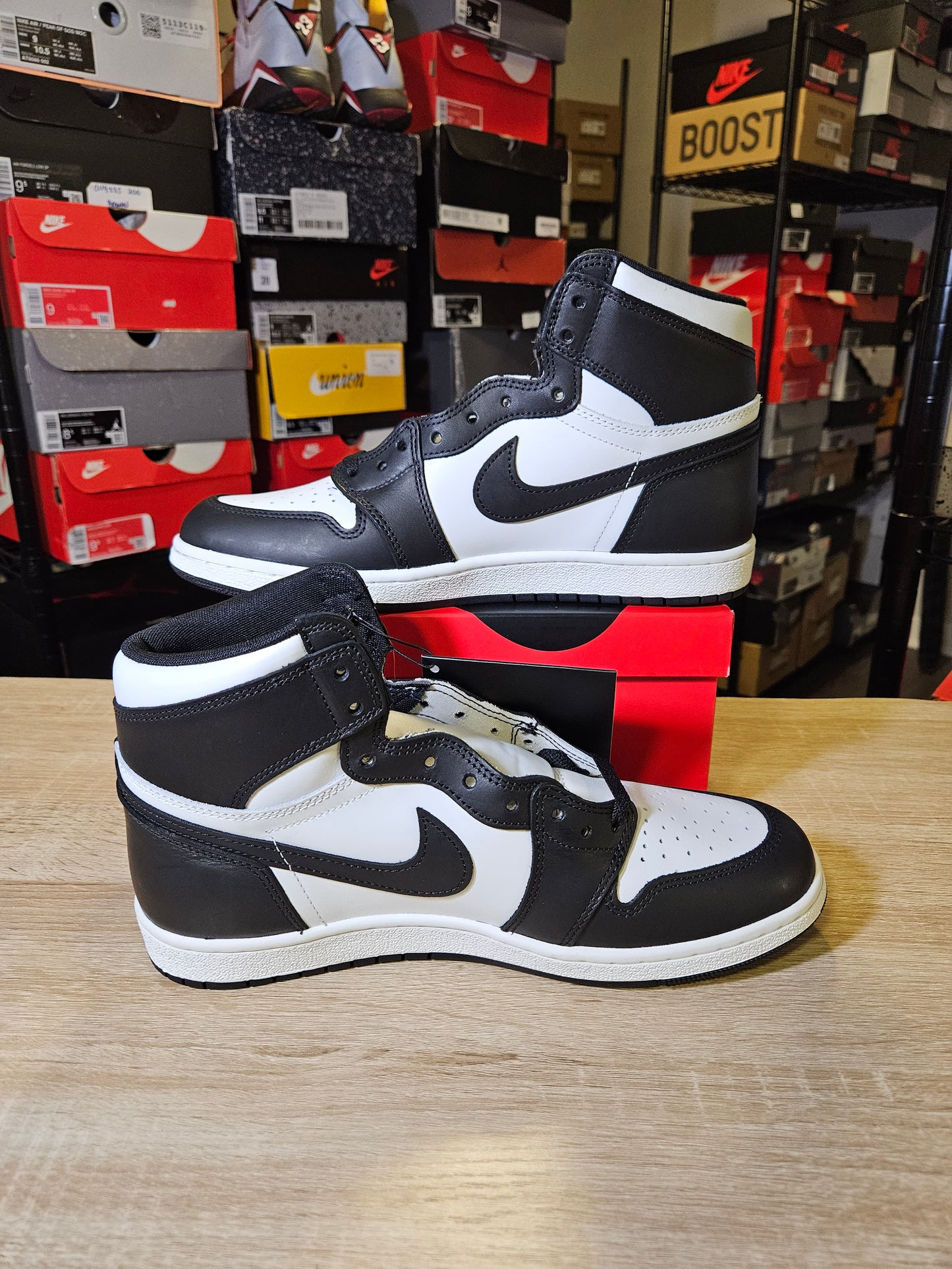 Size 11 - AJ 1 Retro '85 OG High Black White