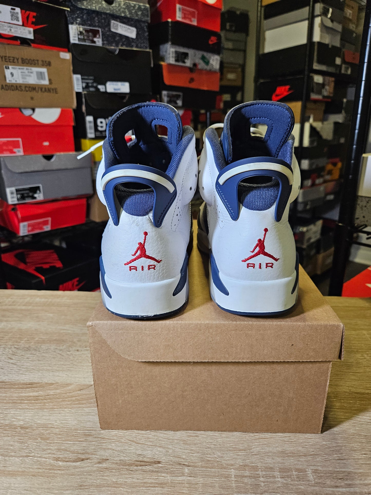 Size 9.5 - AJ 6 Retro 2024 Olympic