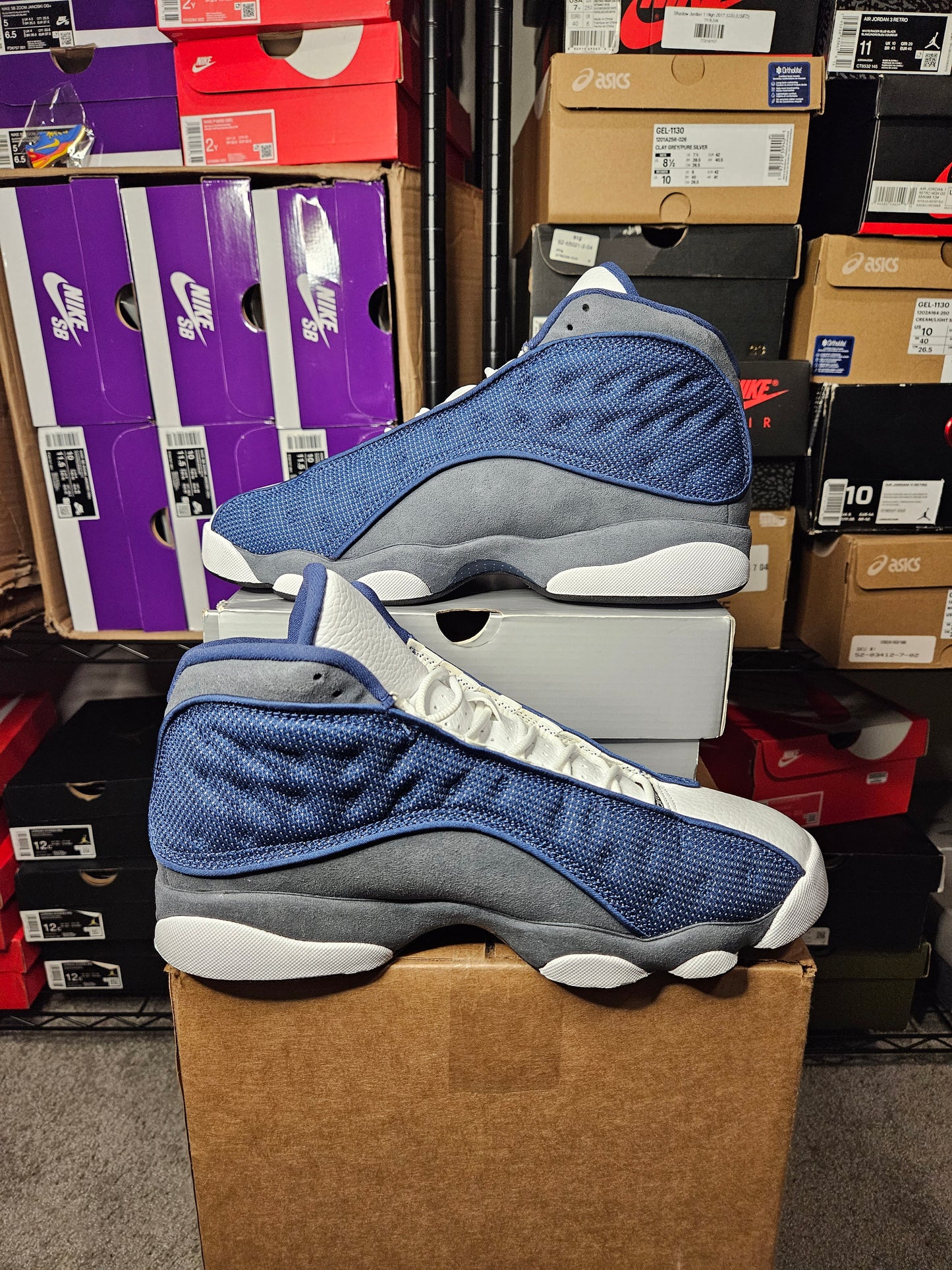 Size 9.5 - AJ 13 Retro Mid Flint