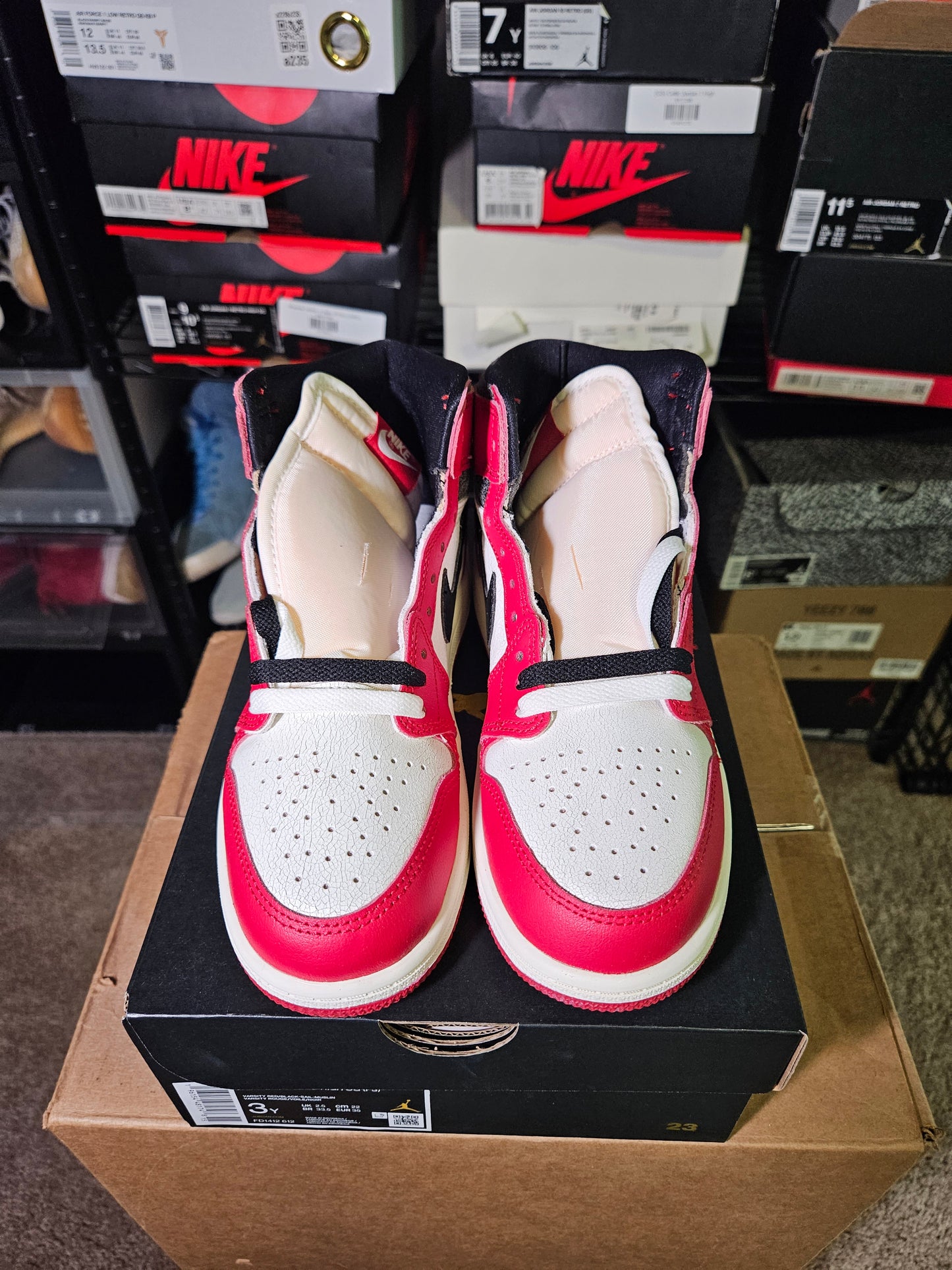 Size 3Y - AJ 1 Lost & Found