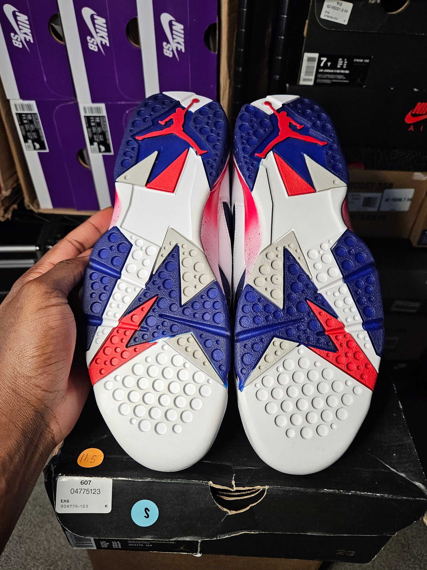 Size 11.5 - AJ 7 Retro Tinker Alternate